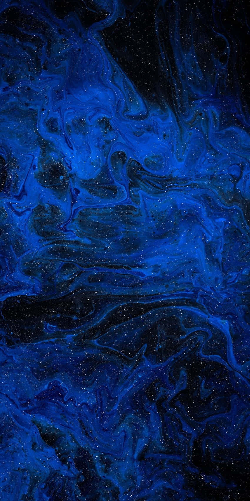abstract blue marble texture, cosmic blue, black swirls, HD Phone Wallpaper