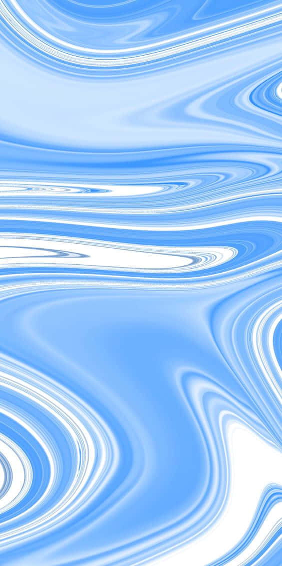 abstract light blue marble texture, glossy, blue and white swirls, SD Phone Wallpaper