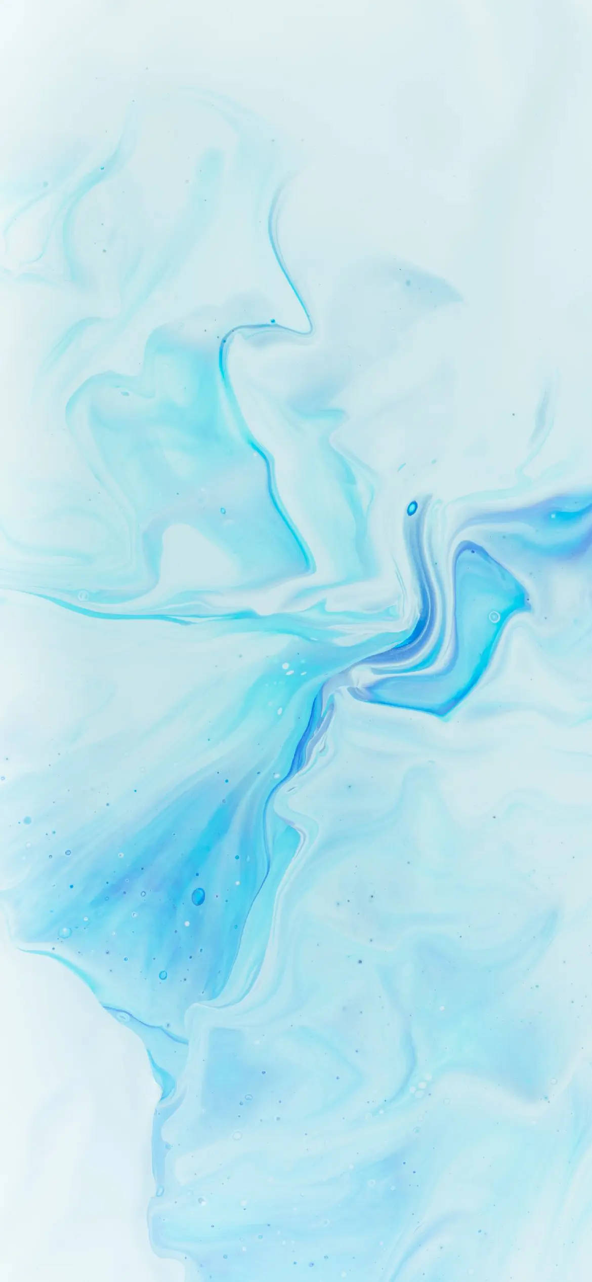light blue phone, abstract paint, soft swirling patterns, Full HD Phone Wallpaper