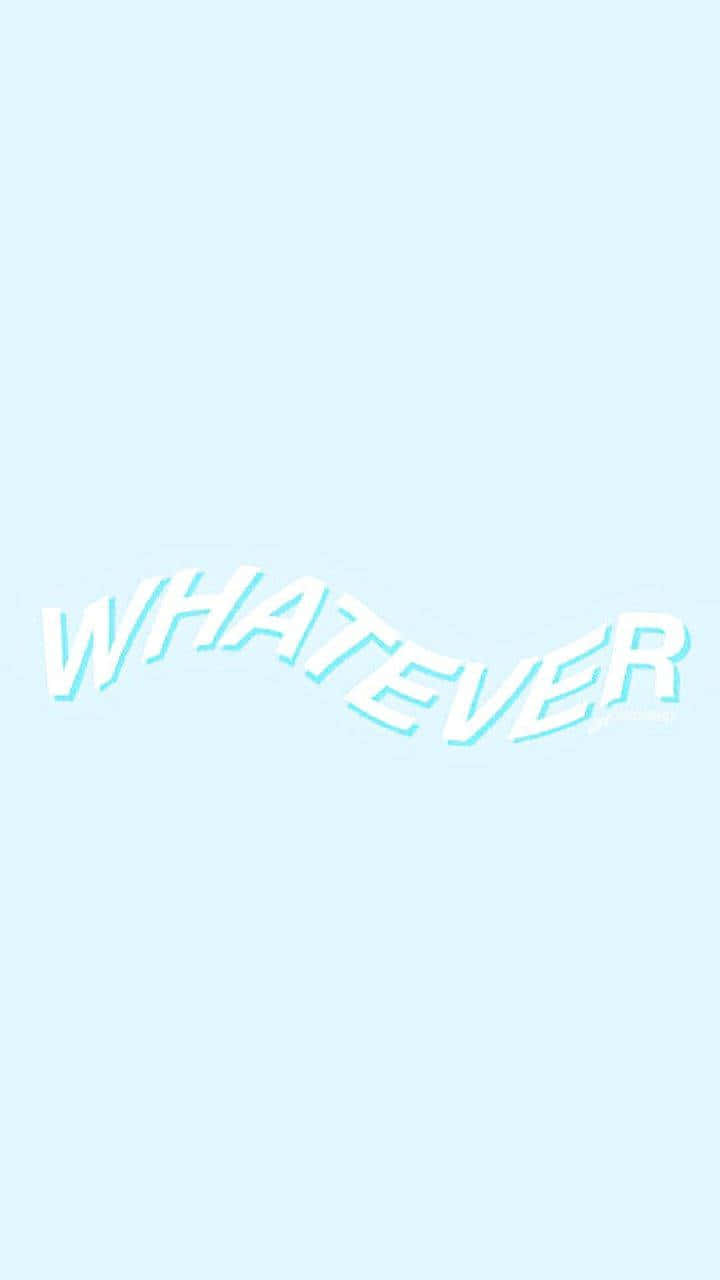 Whatever, light blue, soft white, HD Phone Wallpaper