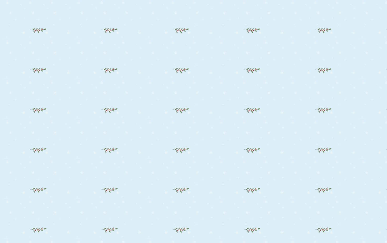 light blue, tiny white dots, repeating brown leafy sprigs, HD Desktop Wallpaper