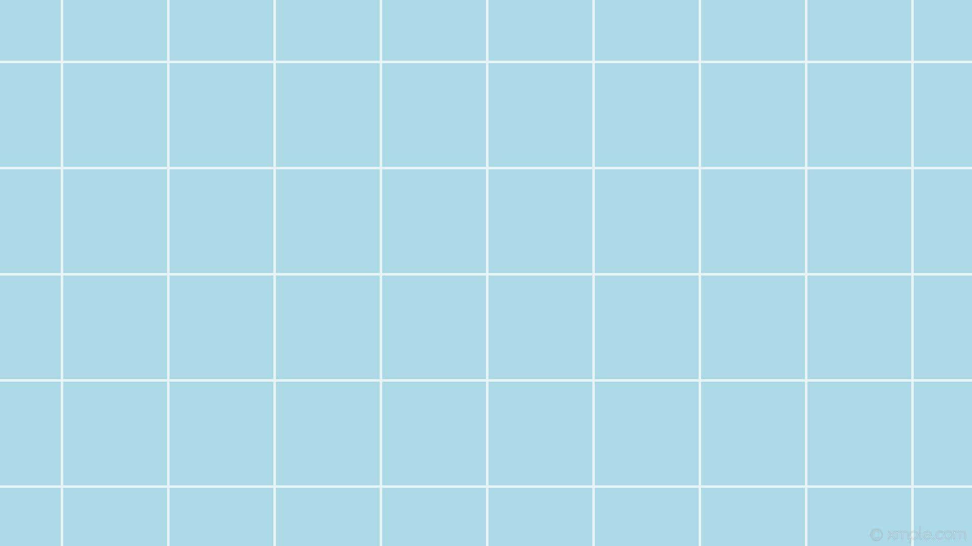 light blue, square tiles, seamless grid, Full HD Desktop Wallpaper