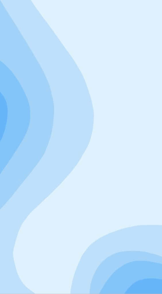 light blue, abstract waves, minimalist background, SD Phone Wallpaper