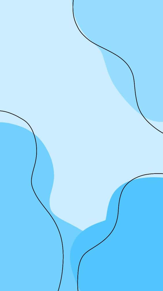 abstract light blue waves background, soft blue, light blue, SD Phone Wallpaper