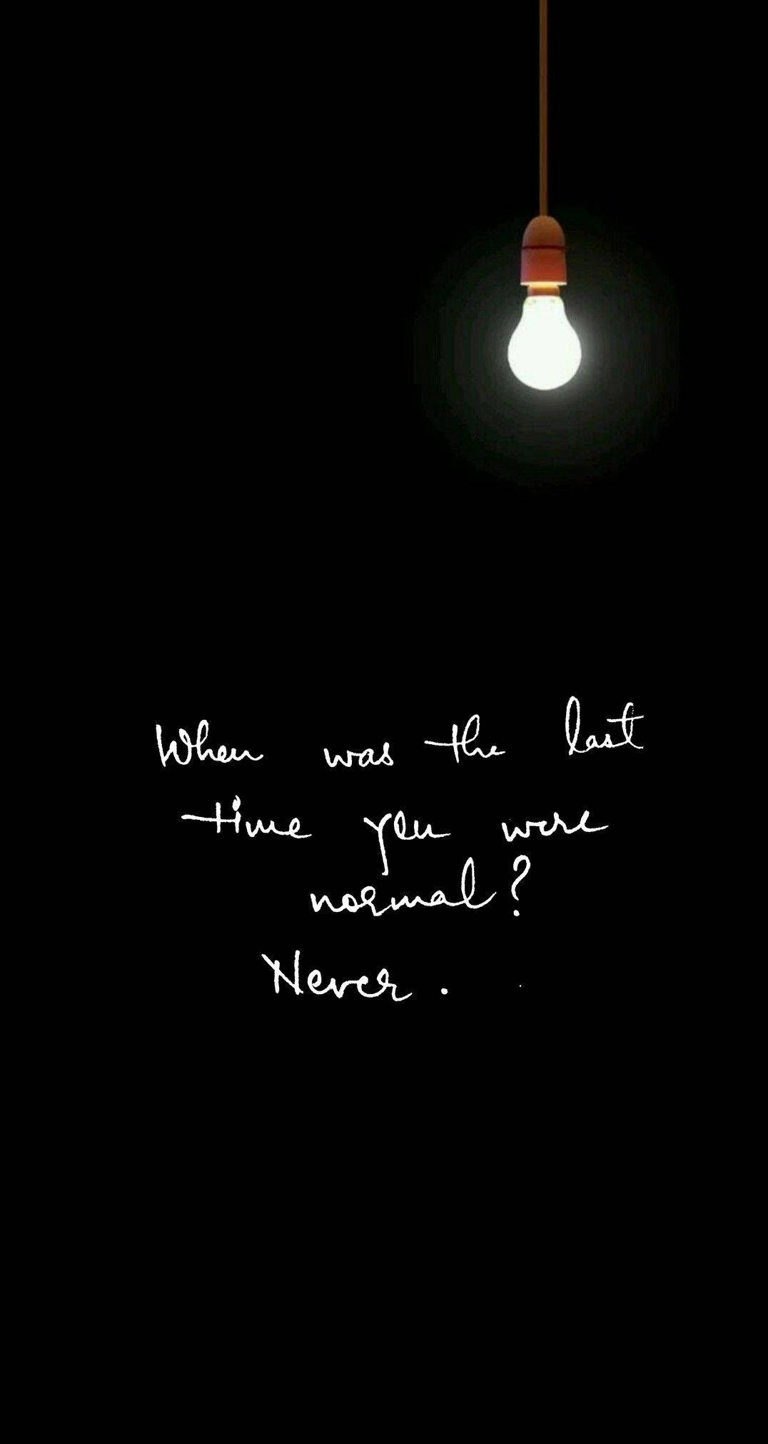 glowing light bulb, handwritten text, black background, Full HD Phone Wallpaper