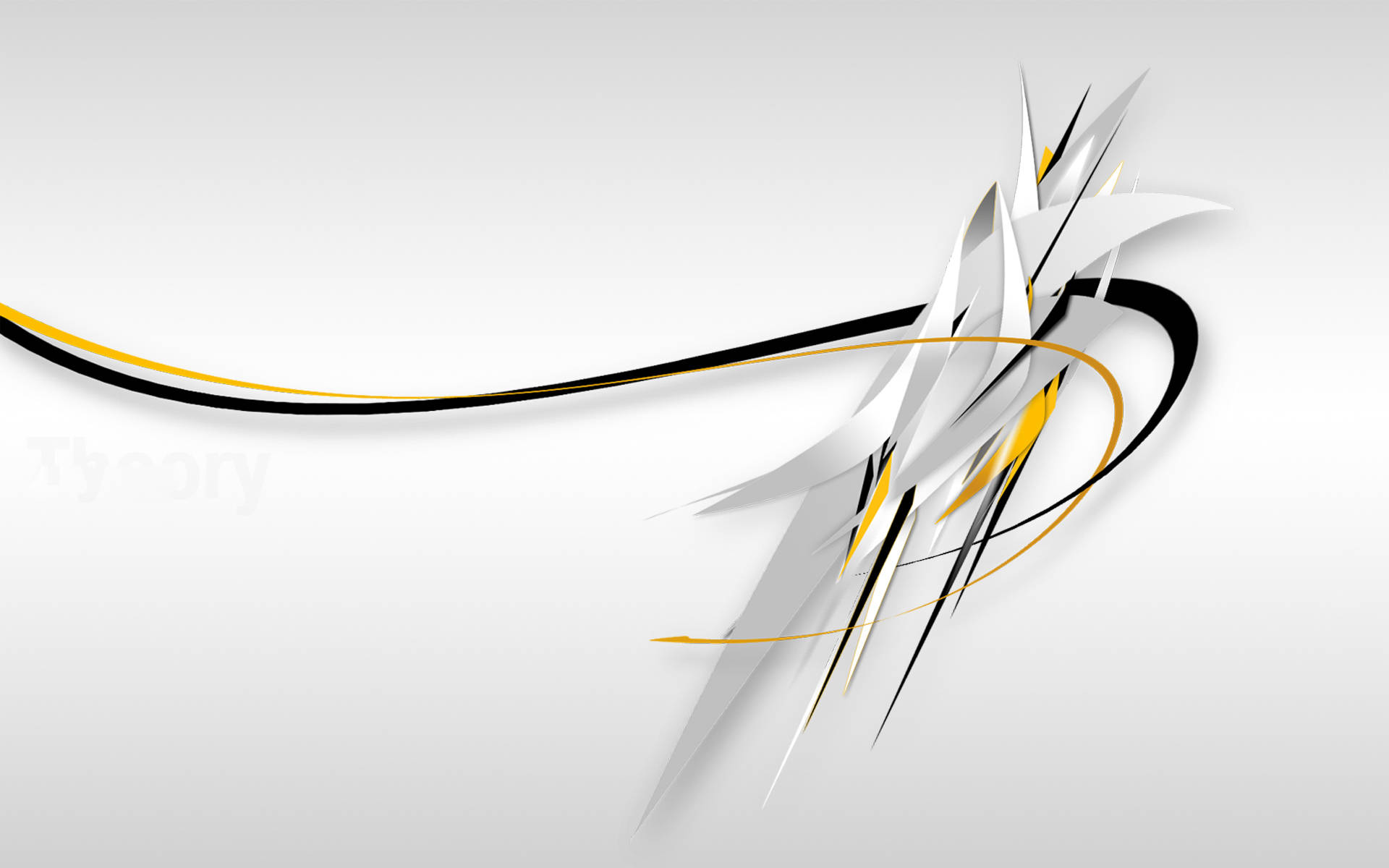 white color, black lines, gold lines, Full HD Desktop Wallpaper