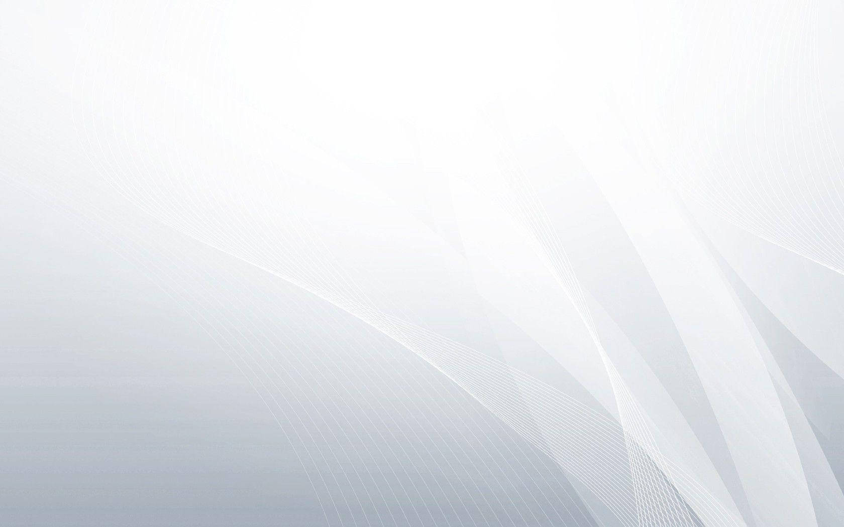 Light Gray, white gradient, soft flowing white lines, HD Desktop Wallpaper