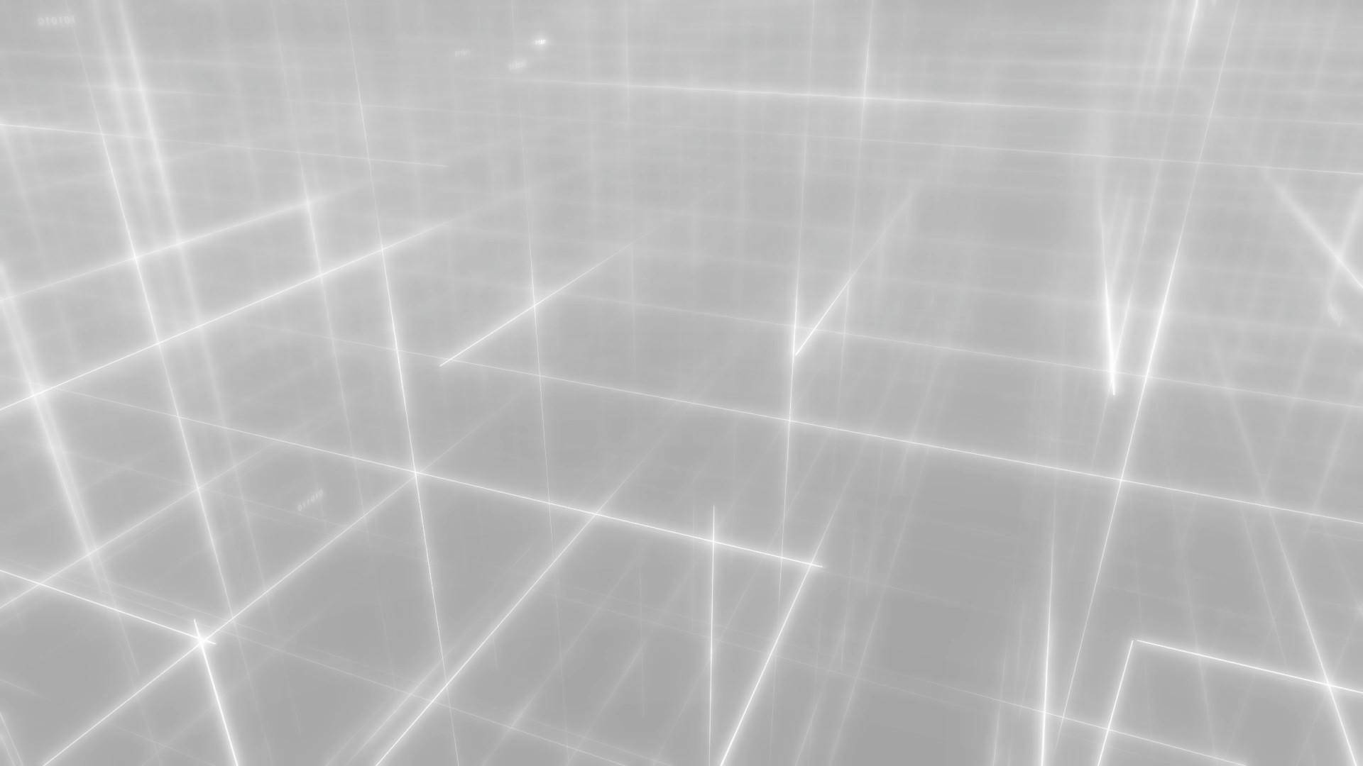 Light Gray, white grid, glowing white lines, Full HD Desktop Wallpaper