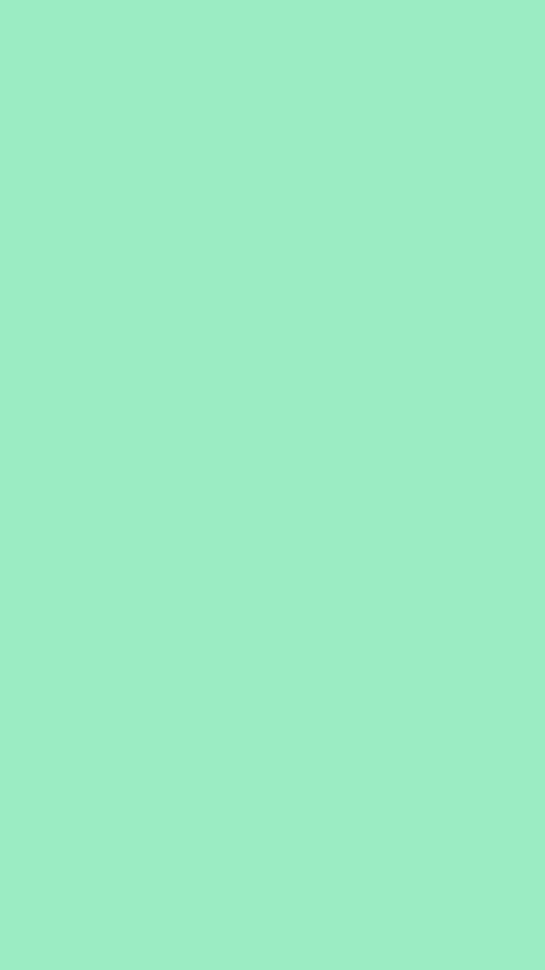 mint green, iPhone, solid background, Full HD Phone Wallpaper