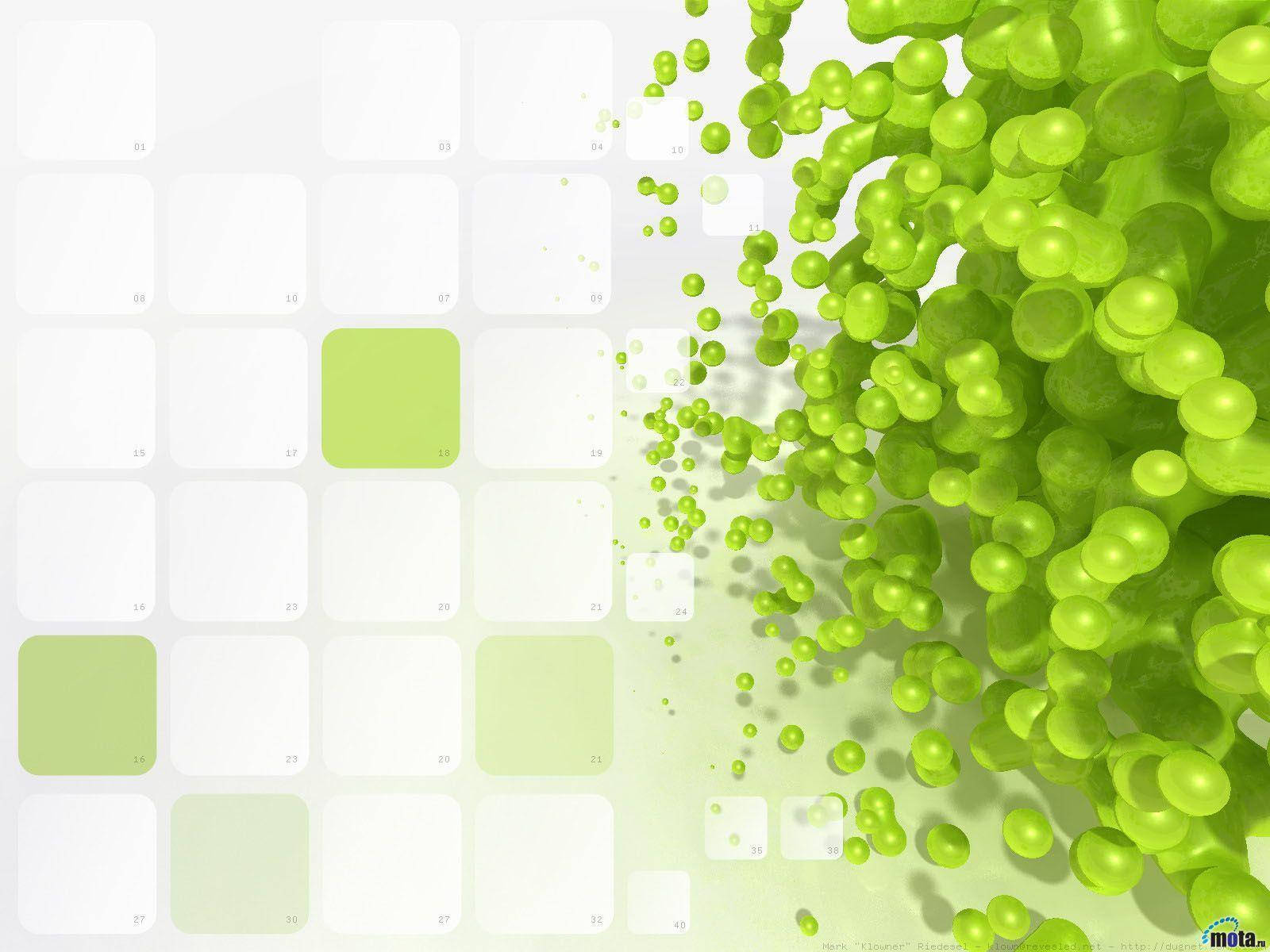 lime green, white squares, green highlights, HD Desktop Wallpaper