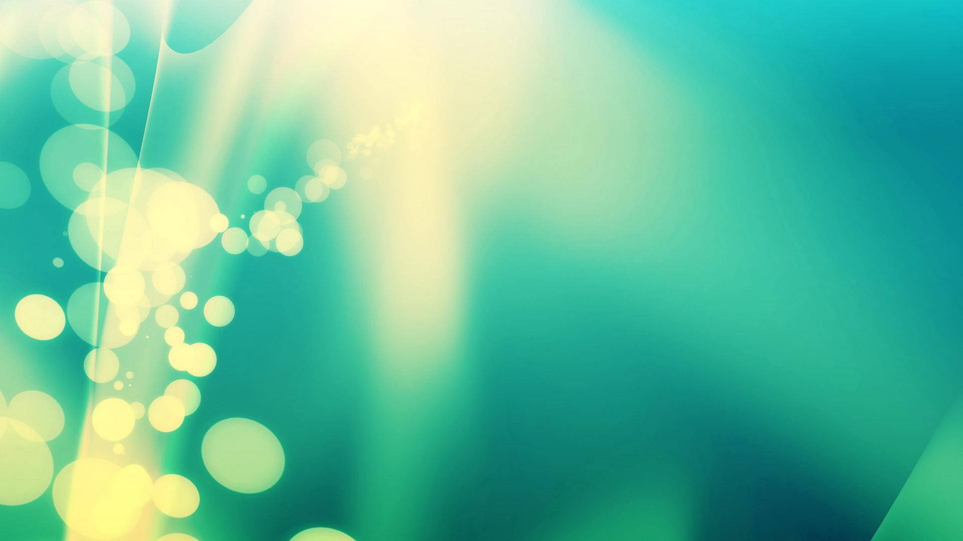 light green, teal, yellow, Full HD Desktop Wallpaper