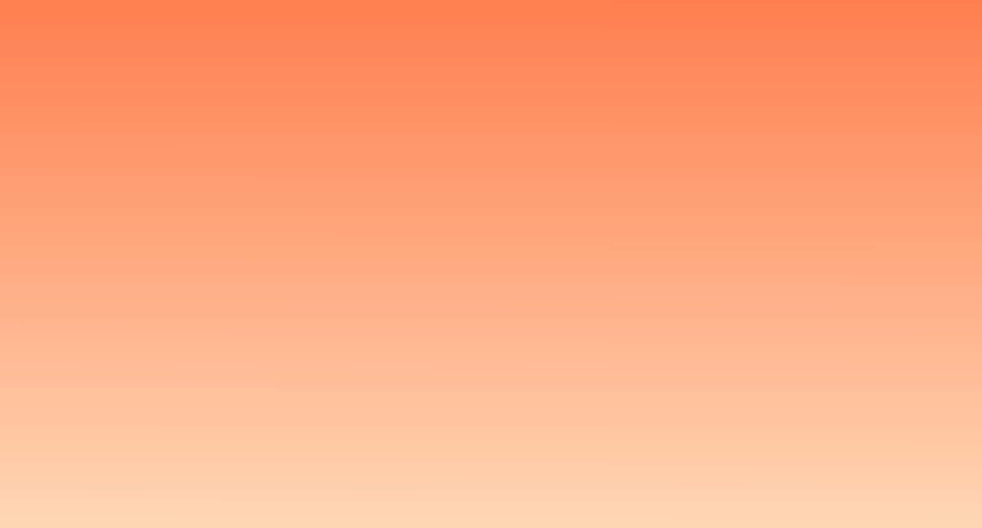 pastel orange, warm peach, coral orange, Full HD Desktop Wallpaper