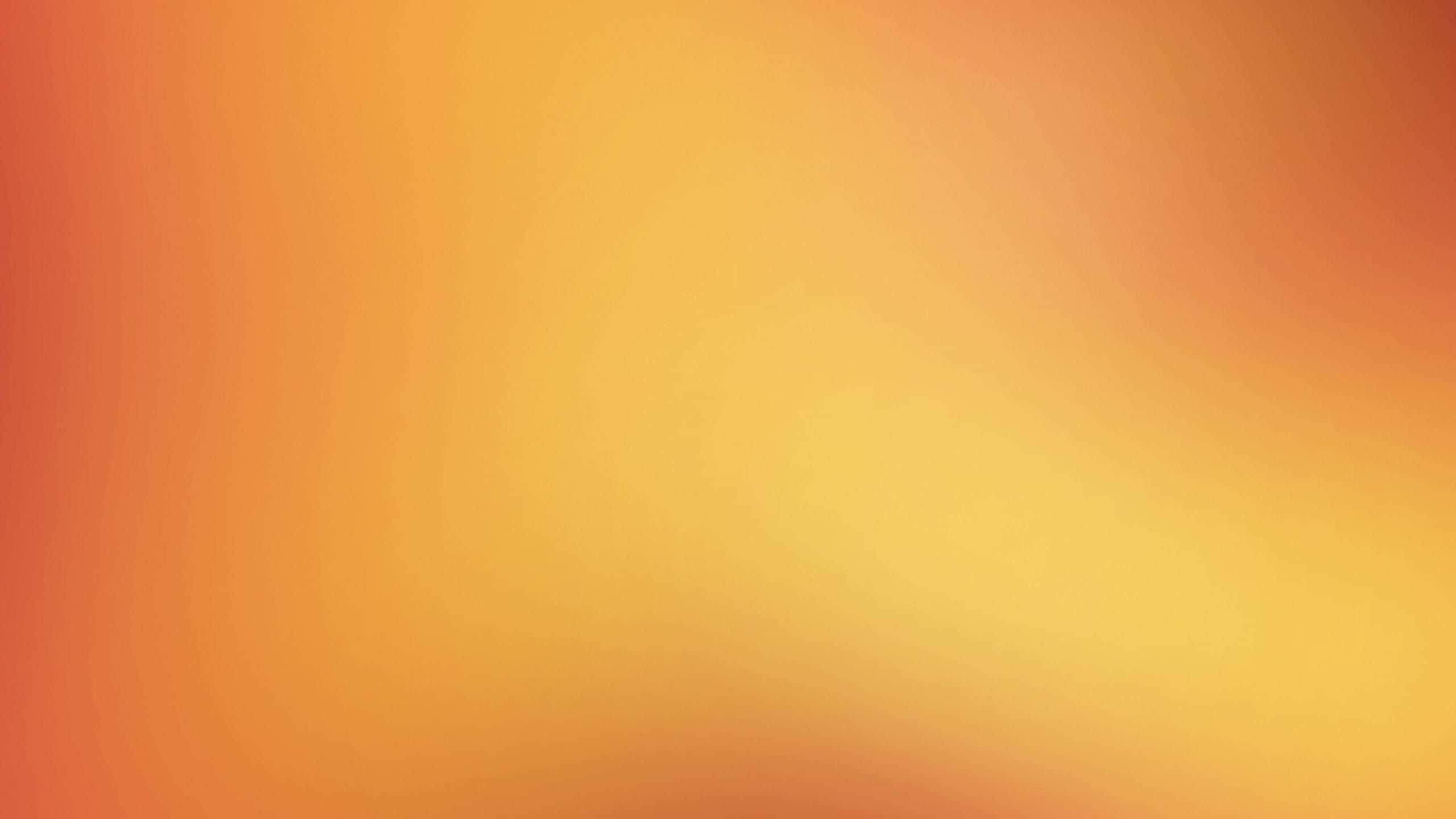 light orange gradient, deep orange, bright yellow, 2K Desktop Wallpaper