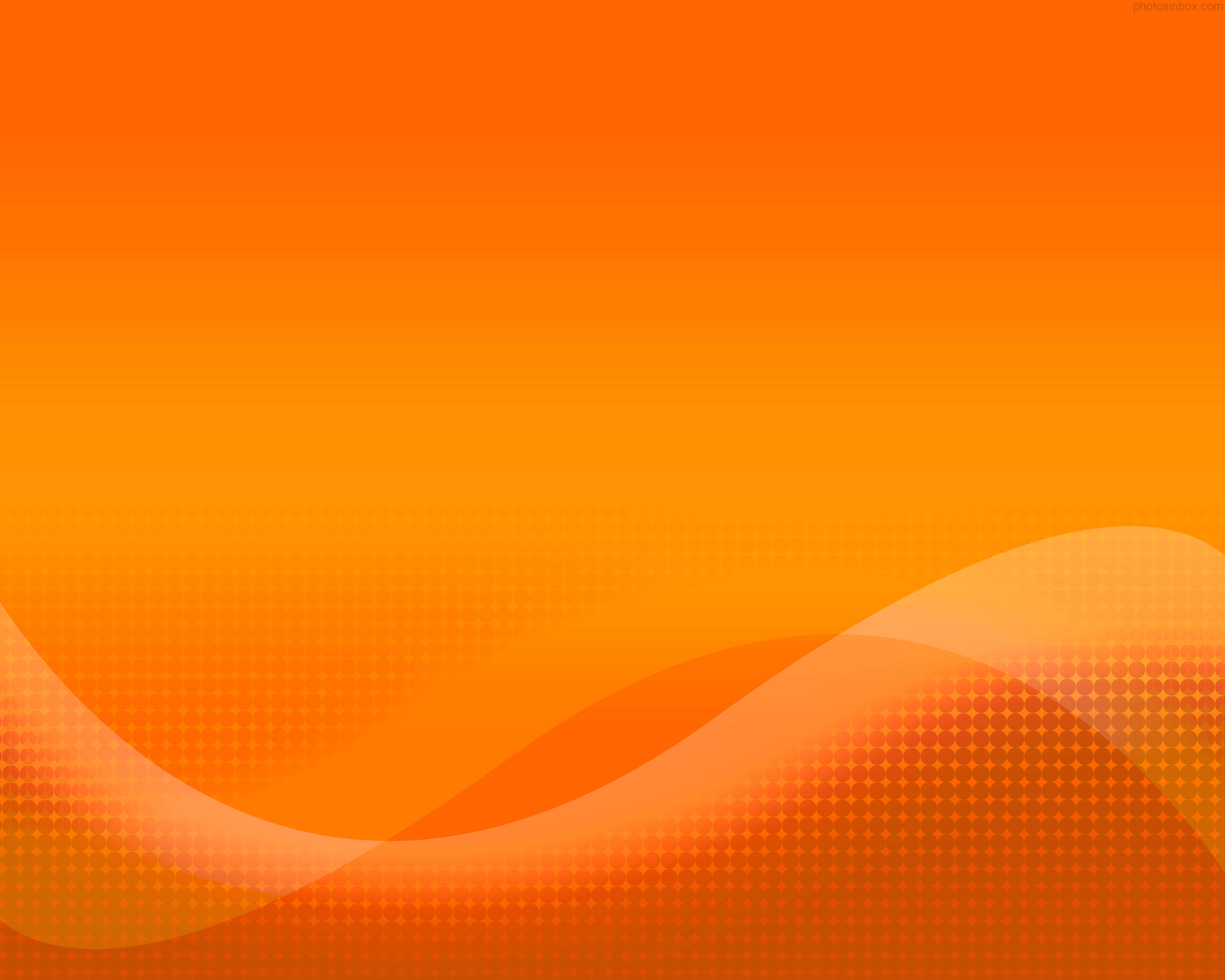 Orange Light, Vibrant orange gradient, flowing wave shapes, 4K Desktop Wallpaper