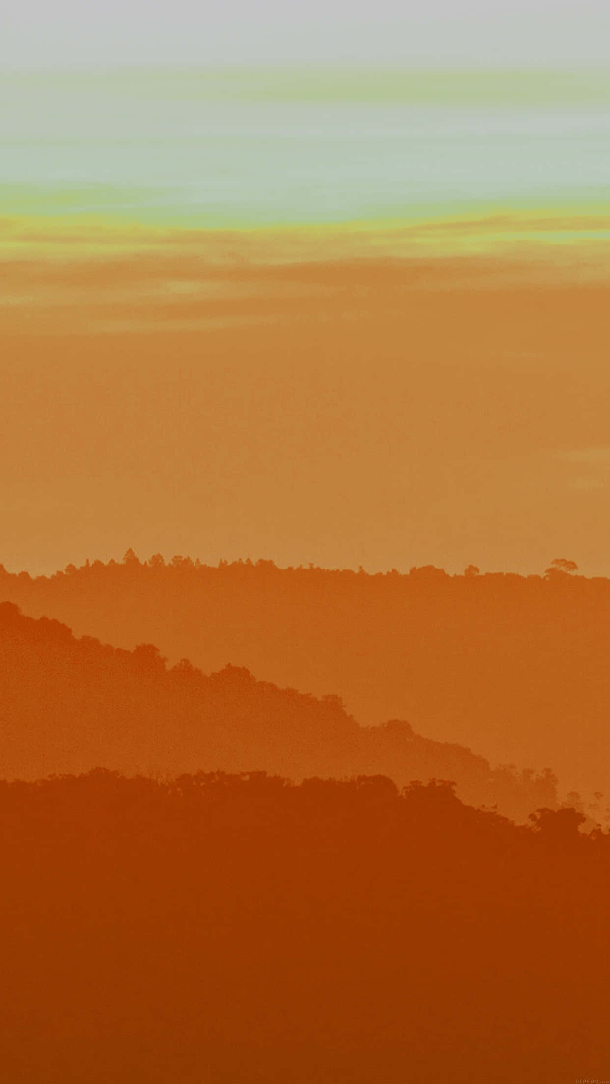 sunset, warm orange, yellow hues, Full HD Phone Wallpaper