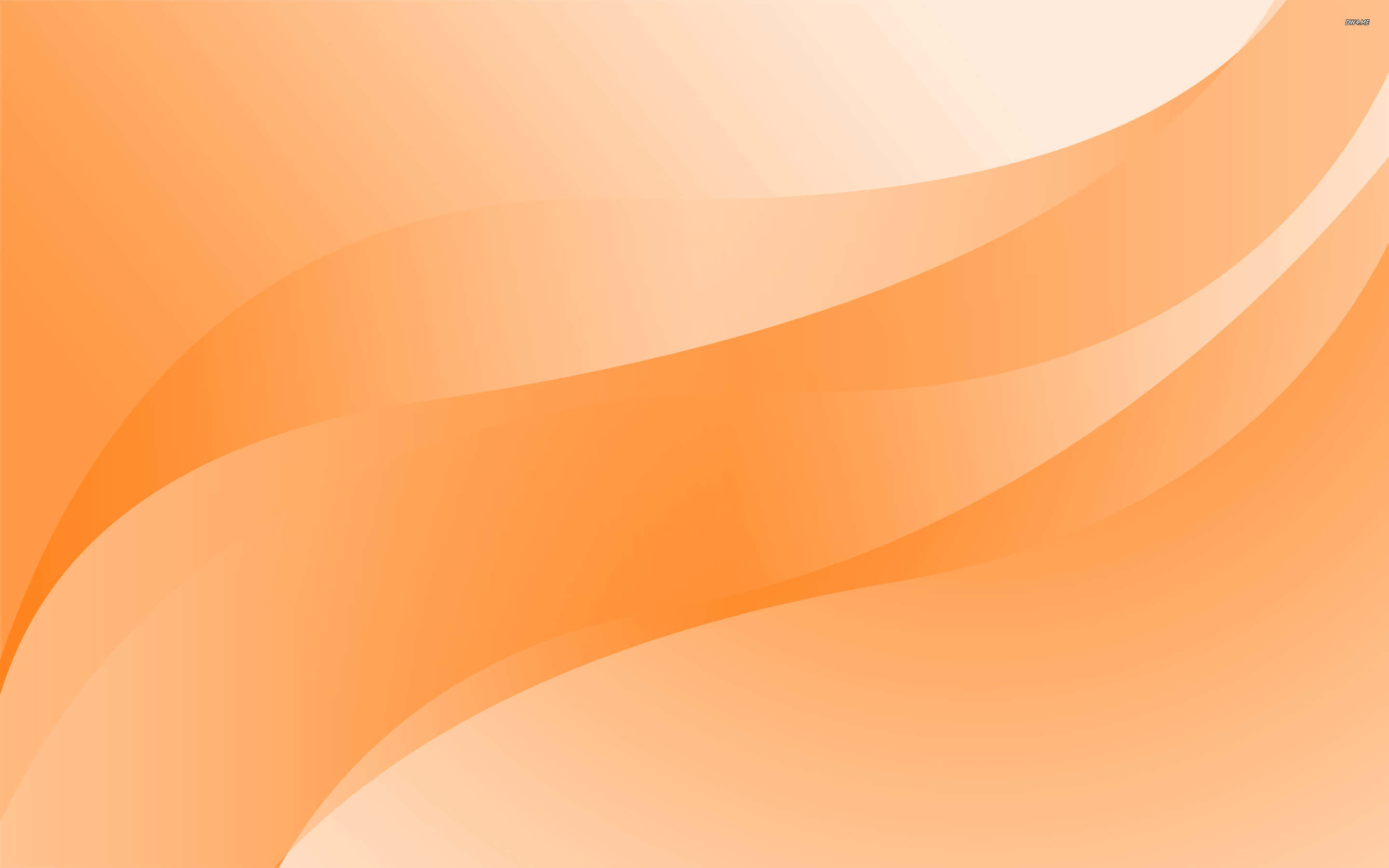 Light Orange, orange sunset, vibrant rays, 2K Desktop Wallpaper