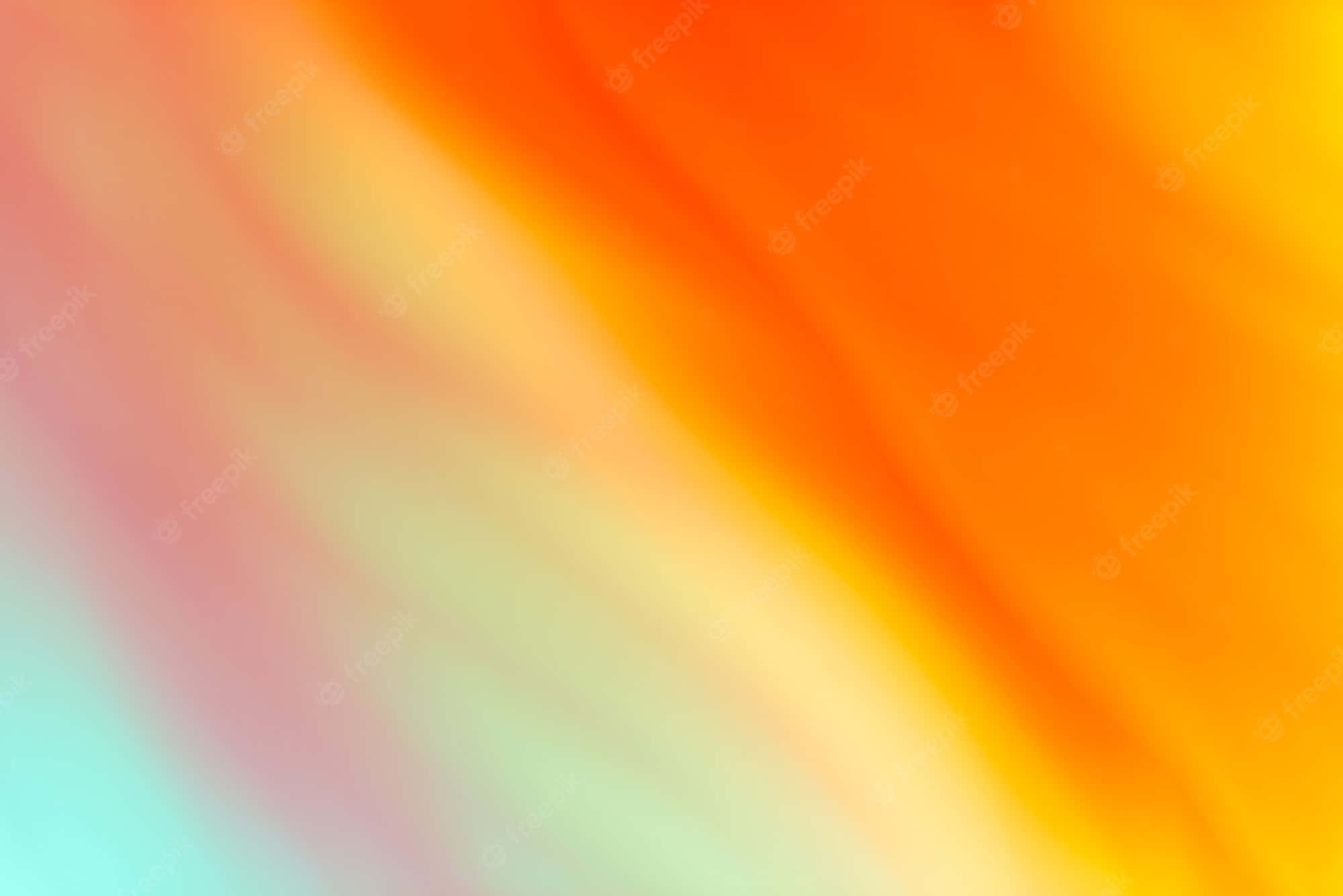 light orange, warm orange, cool teal, Full HD Desktop Wallpaper