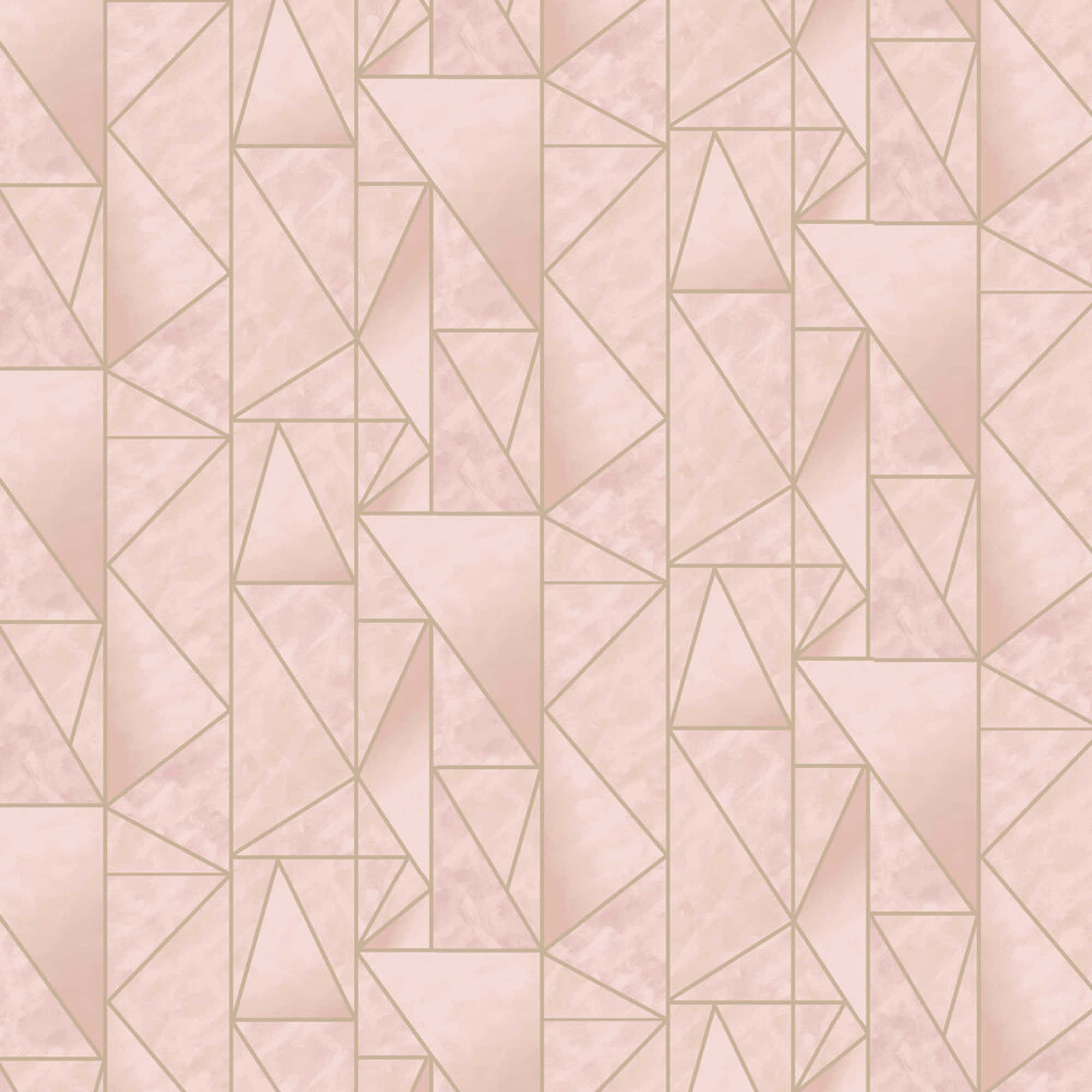 light pink, gold, geometric, Full HD Desktop Wallpaper