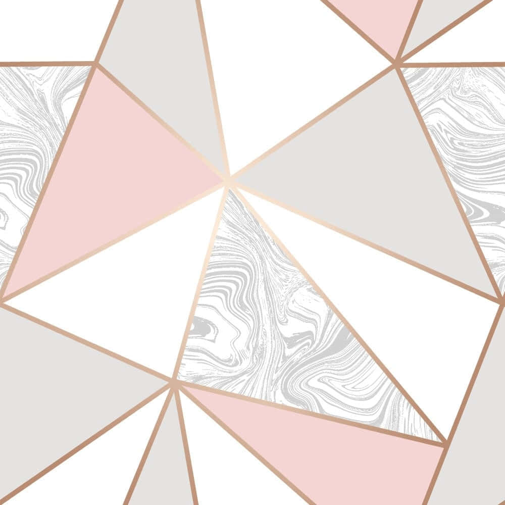 light pink and gold, rose gold, marble textures, SD Desktop Wallpaper