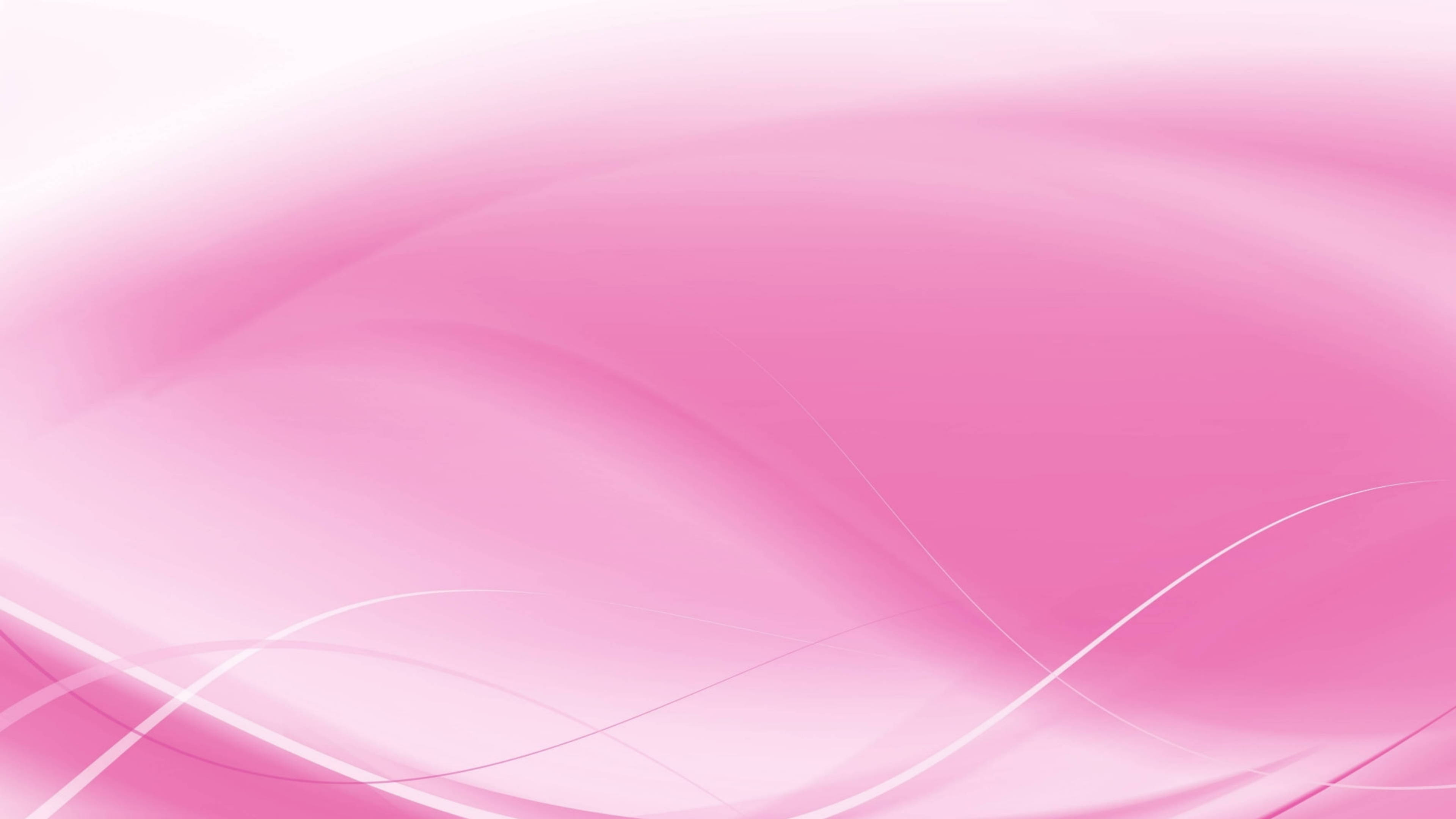 Solid Pastel Pink Wave, soft pink gradient, delicate white lines, 4K Desktop Wallpaper