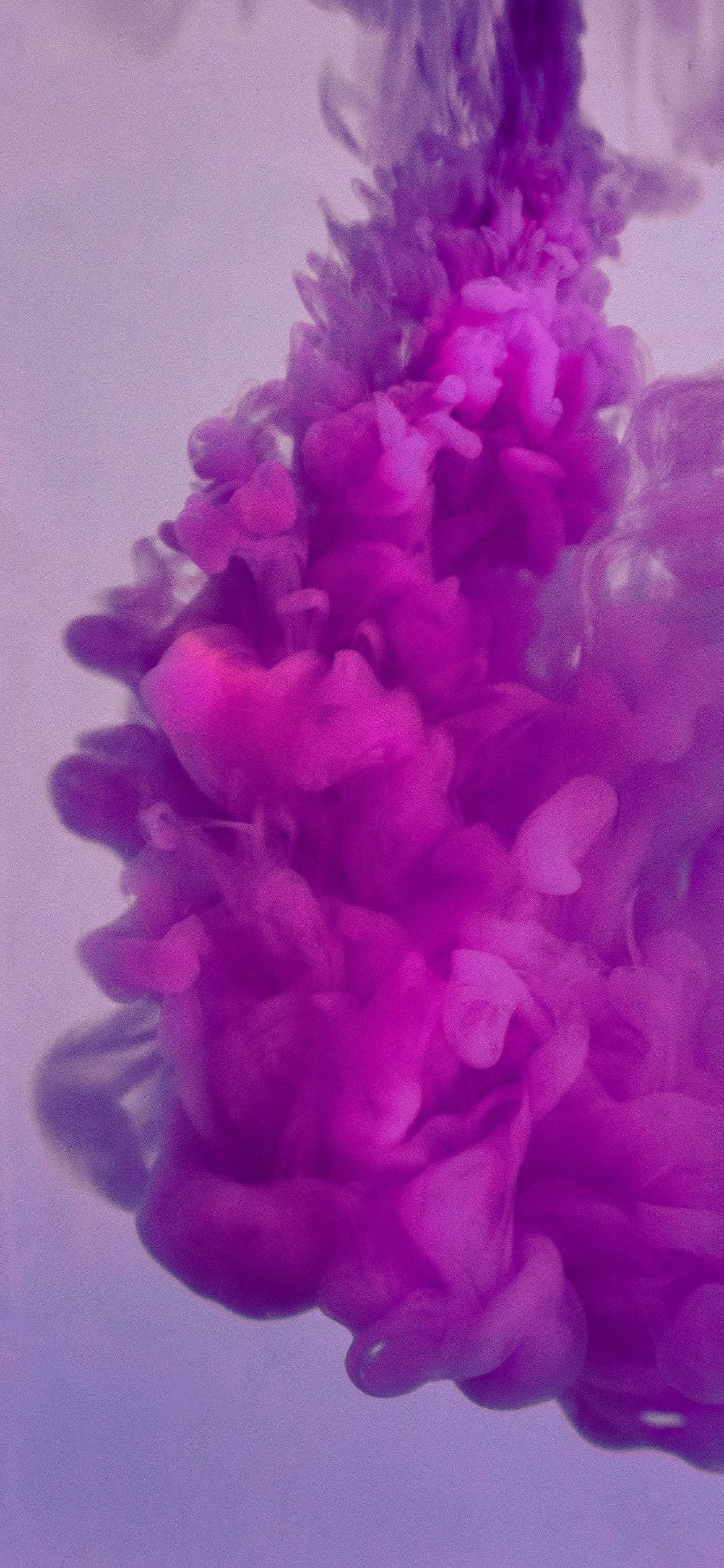 Light Purple Aesthetic, magenta ink, clear water, Full HD Phone Wallpaper