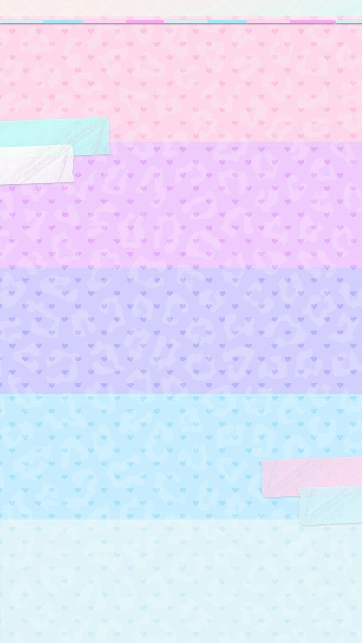 Light Purple iPhone, pastel gradient, heart patterns, Full HD Phone Wallpaper