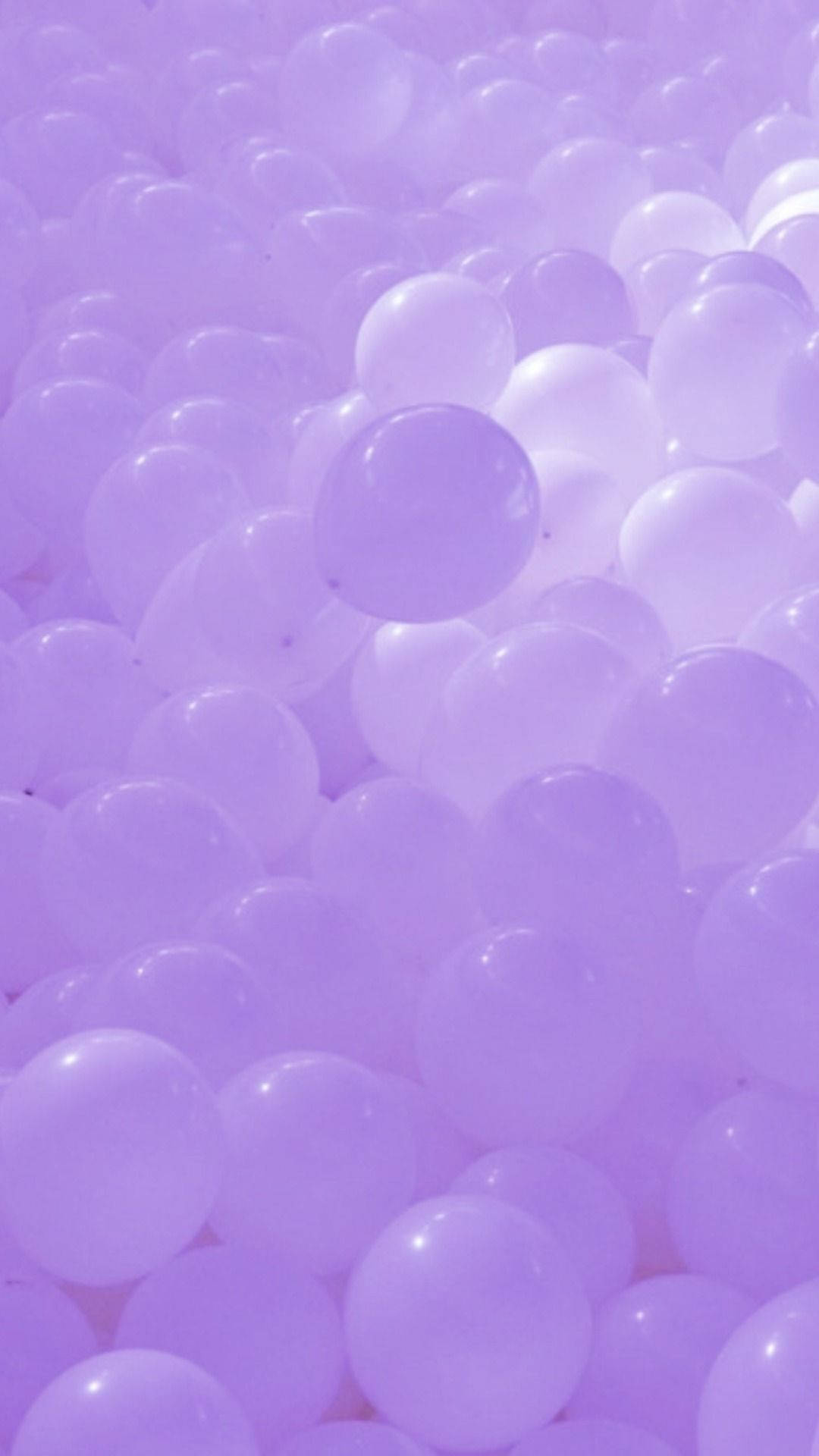 Light Purple, iPhone, balloons, Full HD Phone Wallpaper