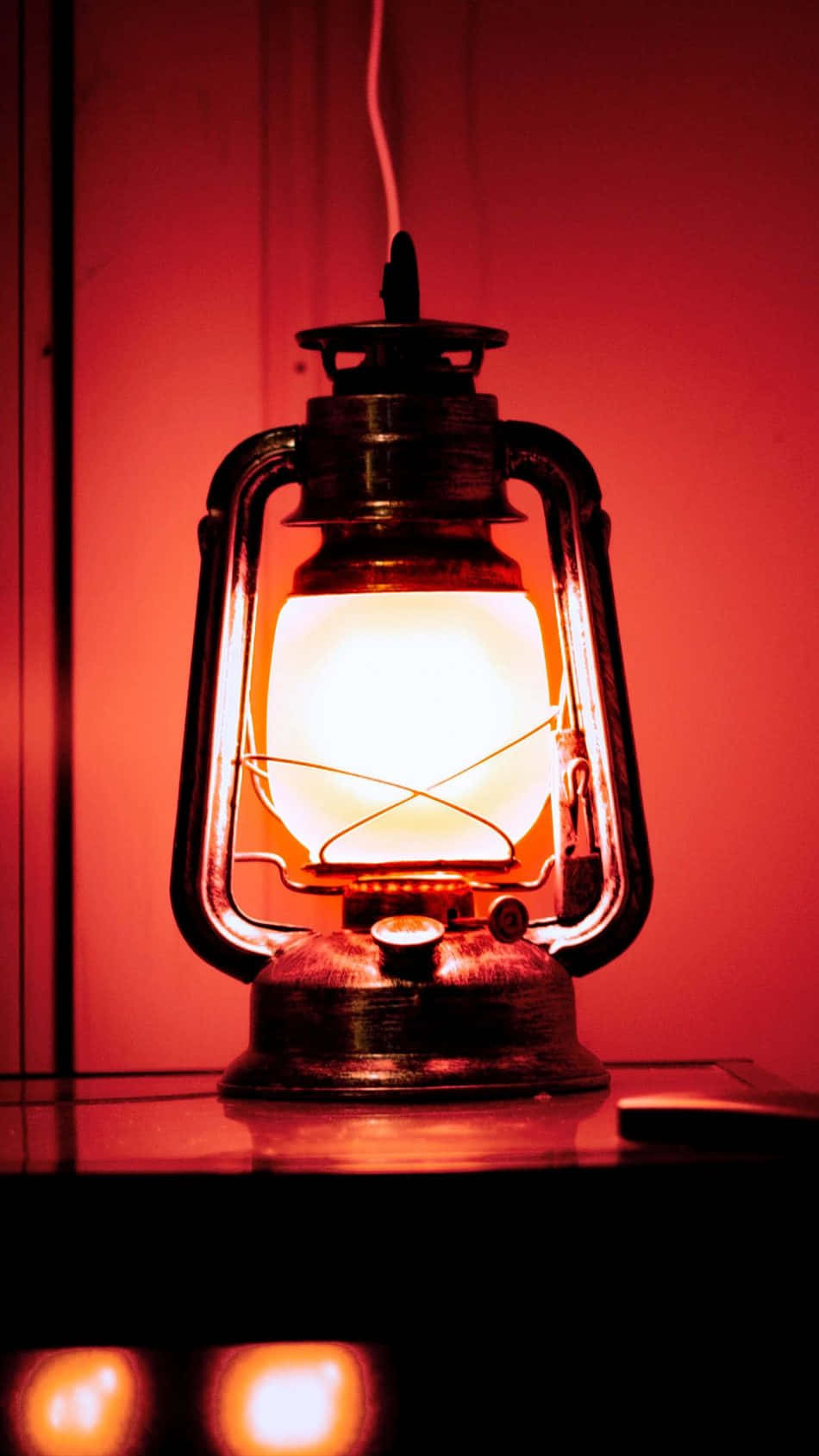 Light Red, vintage lantern, deep red backdrop, HD Phone Wallpaper