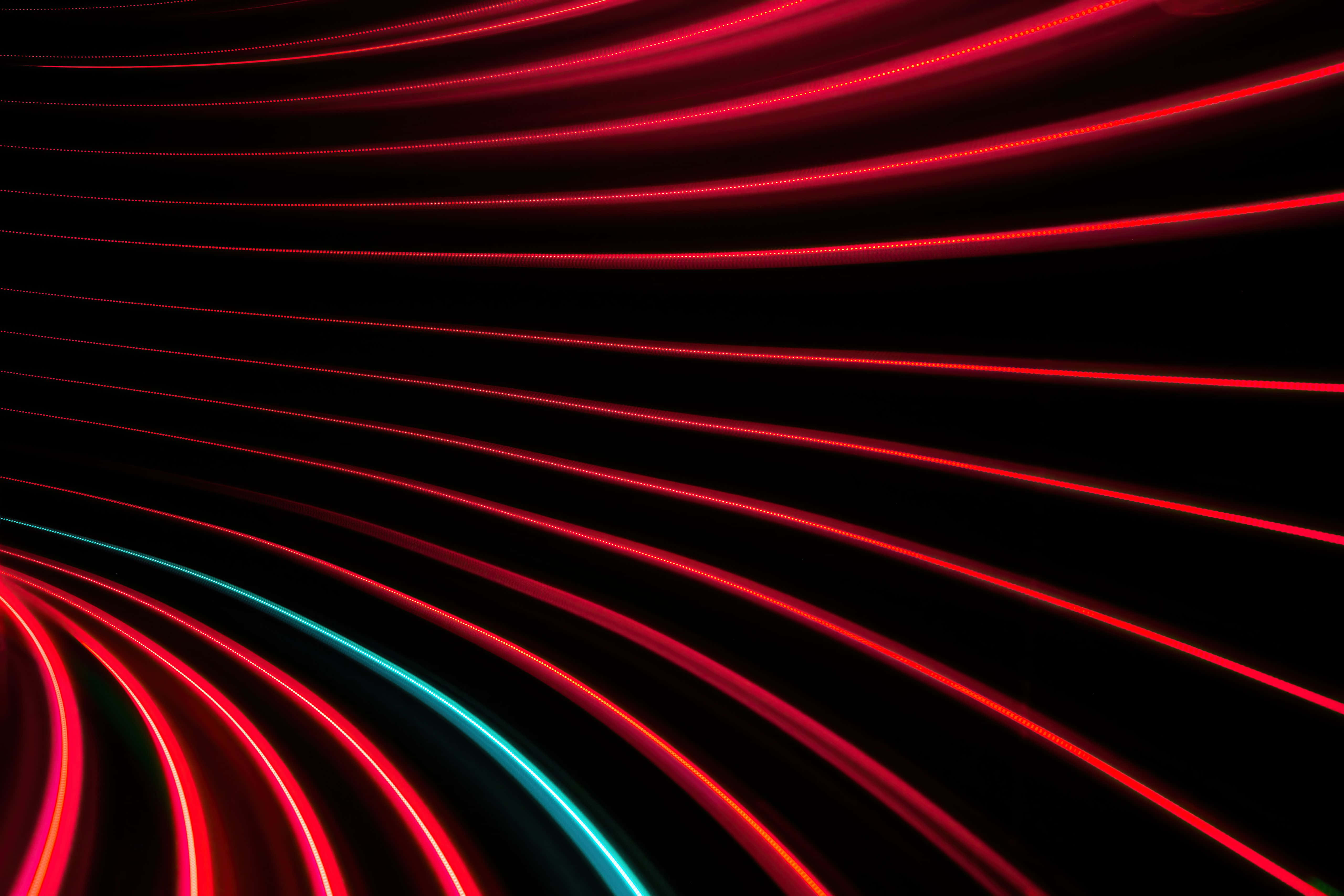 Light Red, reflective surface, vibrant red, 5K Desktop Wallpaper