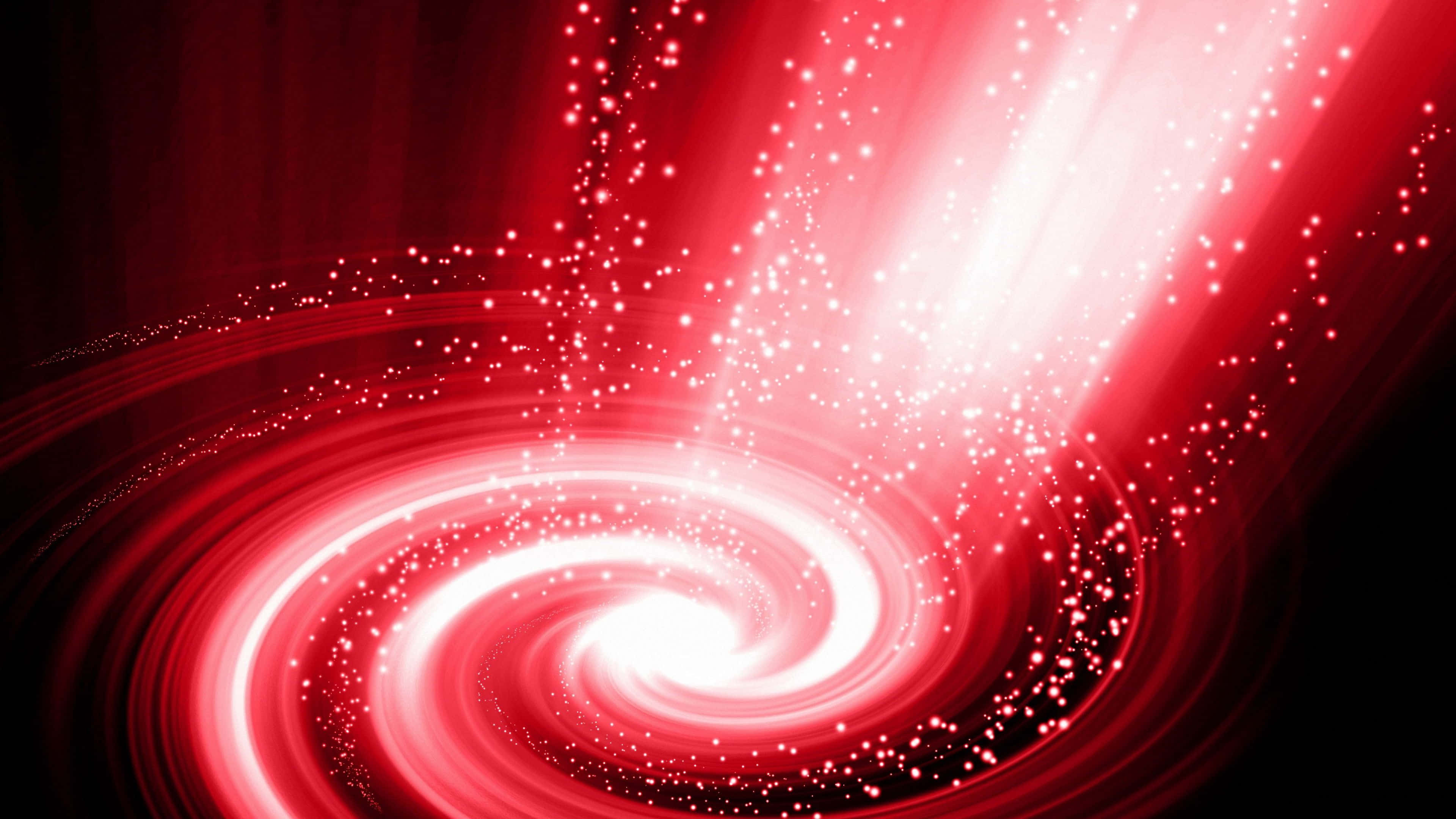 Light Red, 3840 x 2160, red spiral vortex, 4K Desktop Wallpaper