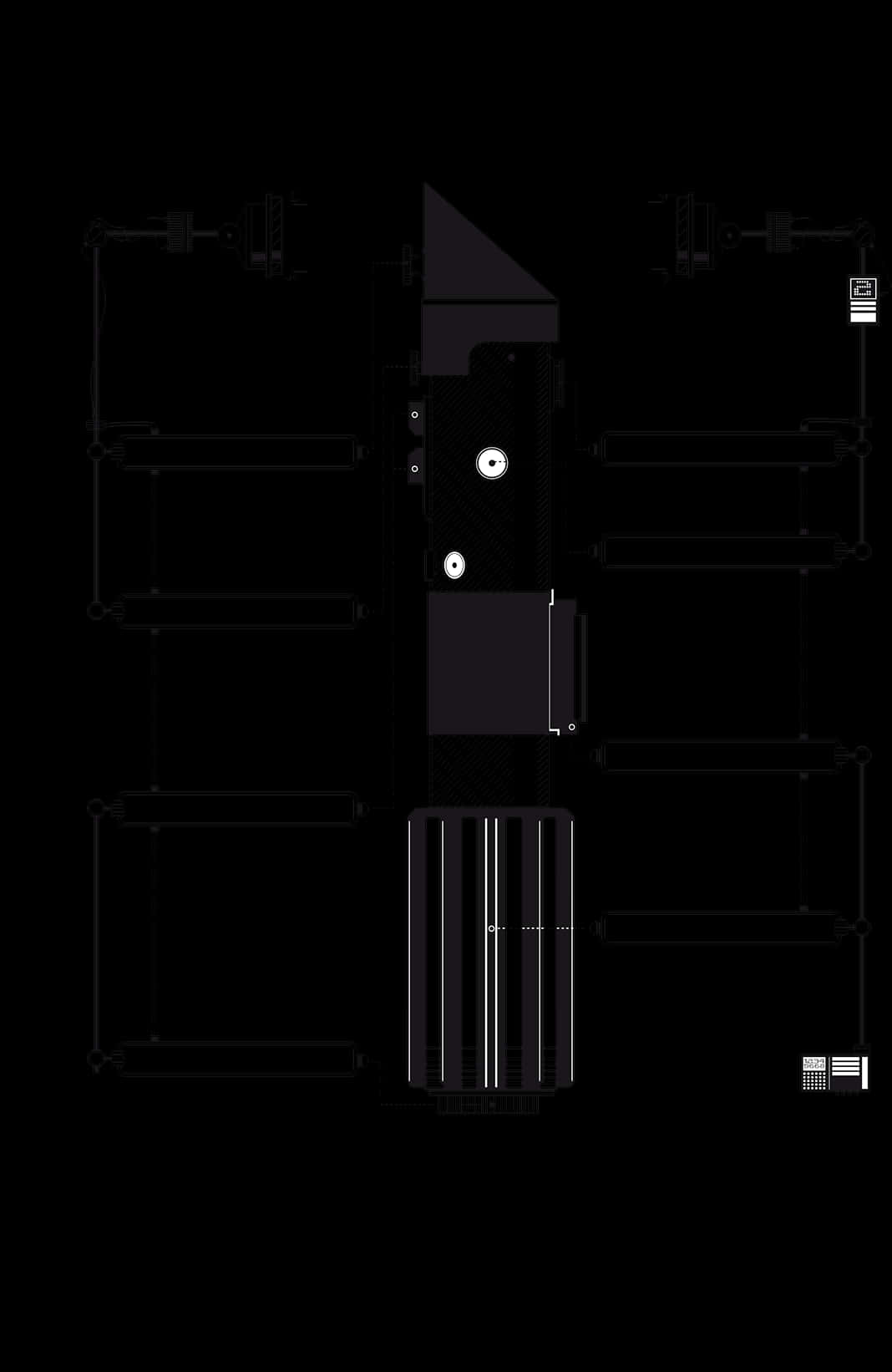 lightsaber, blueprint style, minimalist, HD Phone Wallpaper