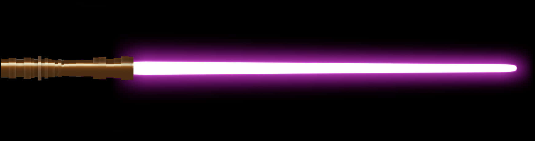 purple lightsaber, glowing, metallic hilt, HD Desktop Wallpaper