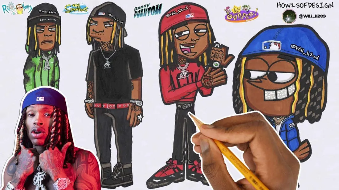 Lil Baby Cartoon