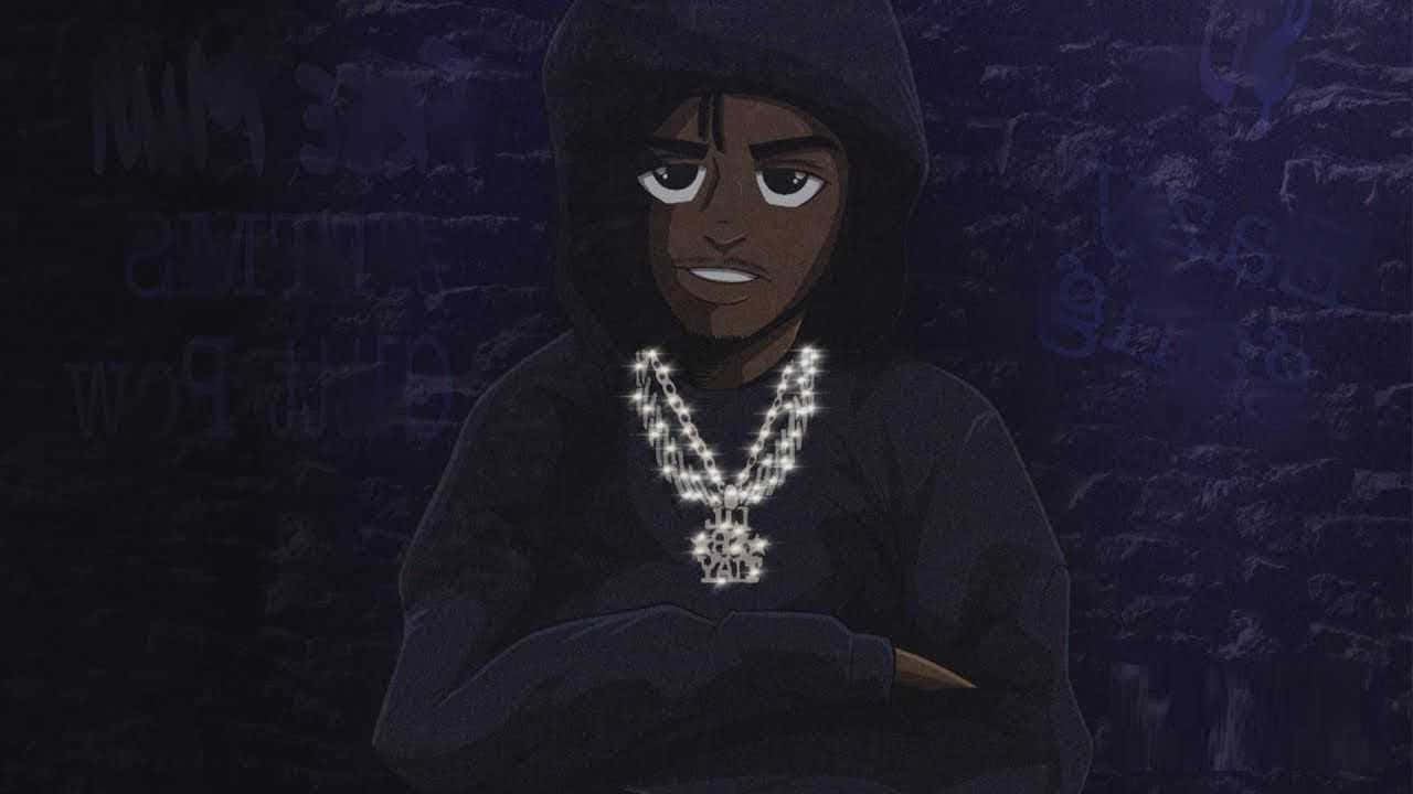 Lil Baby, cartoon, hoodie, HD Desktop Wallpaper