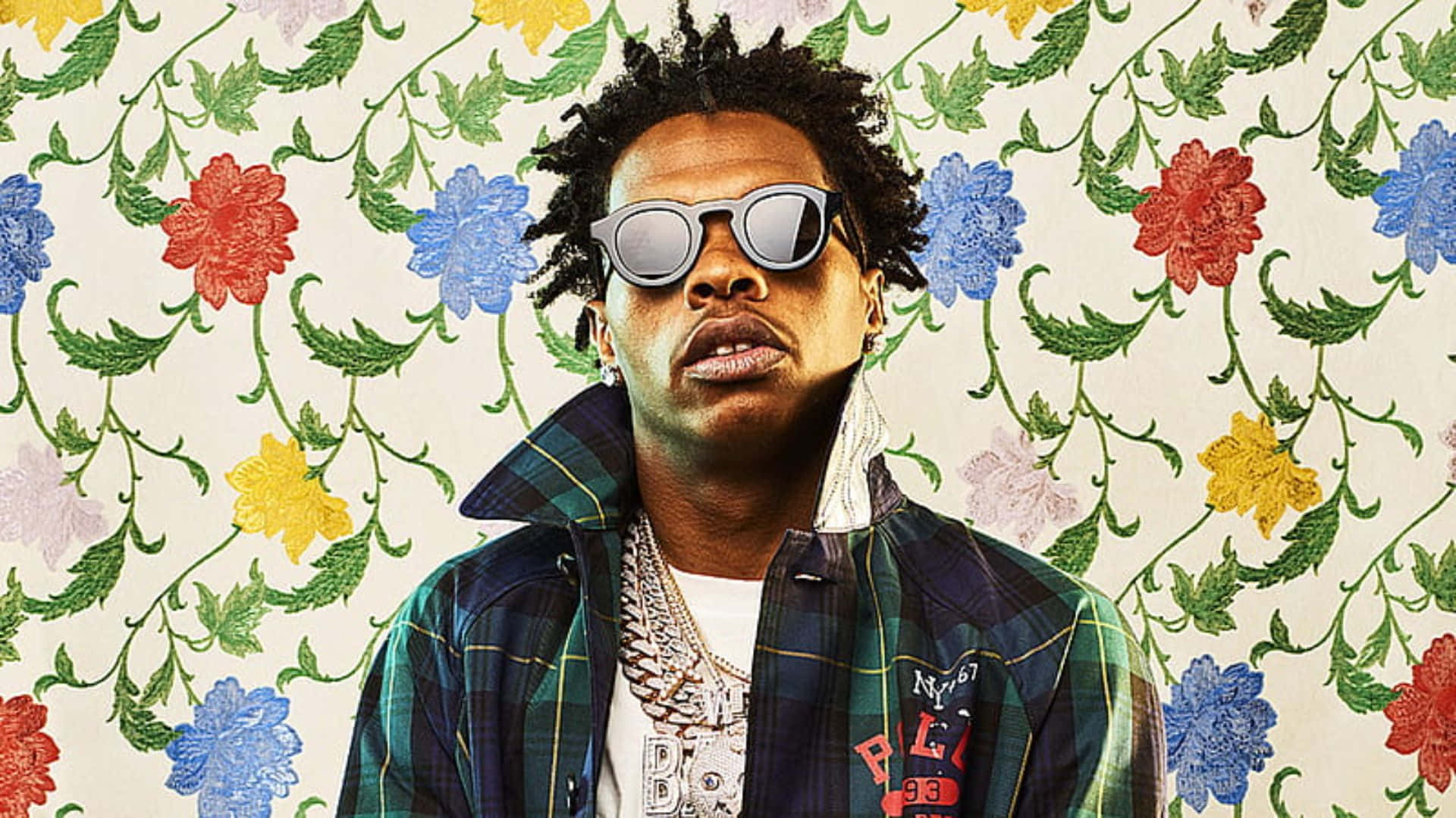 Lil Baby, dreadlocks, sunglasses, Full HD Desktop Wallpaper