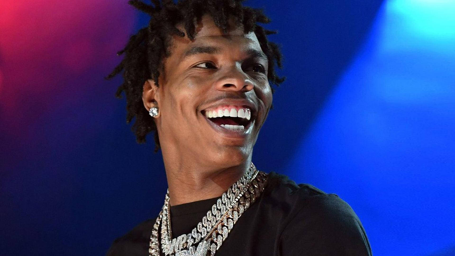 Lil Baby, dreadlocks, diamond chains, Full HD Desktop Wallpaper