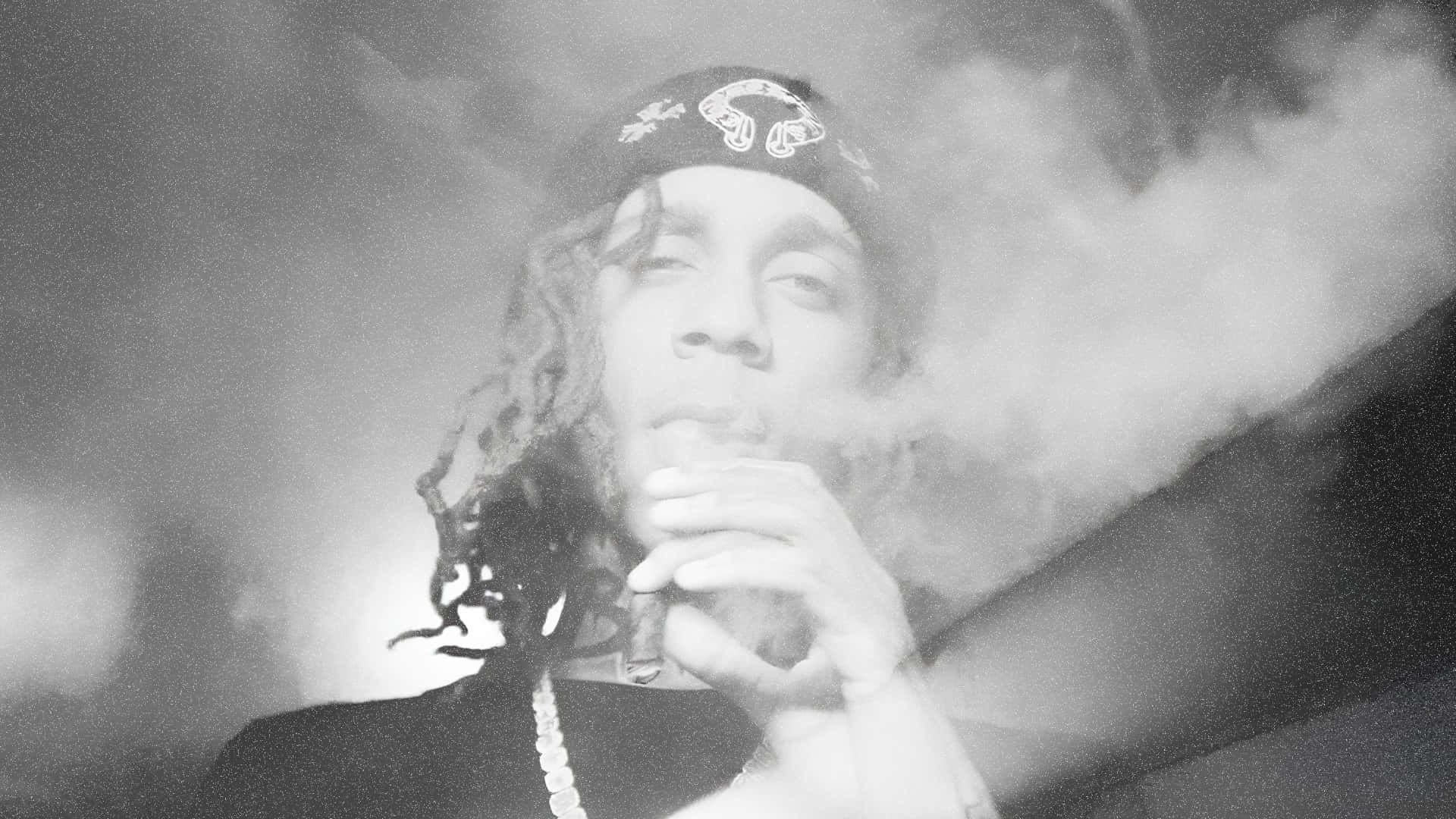 Lil Jeff, dreadlocks, cigar, Full HD Desktop Wallpaper