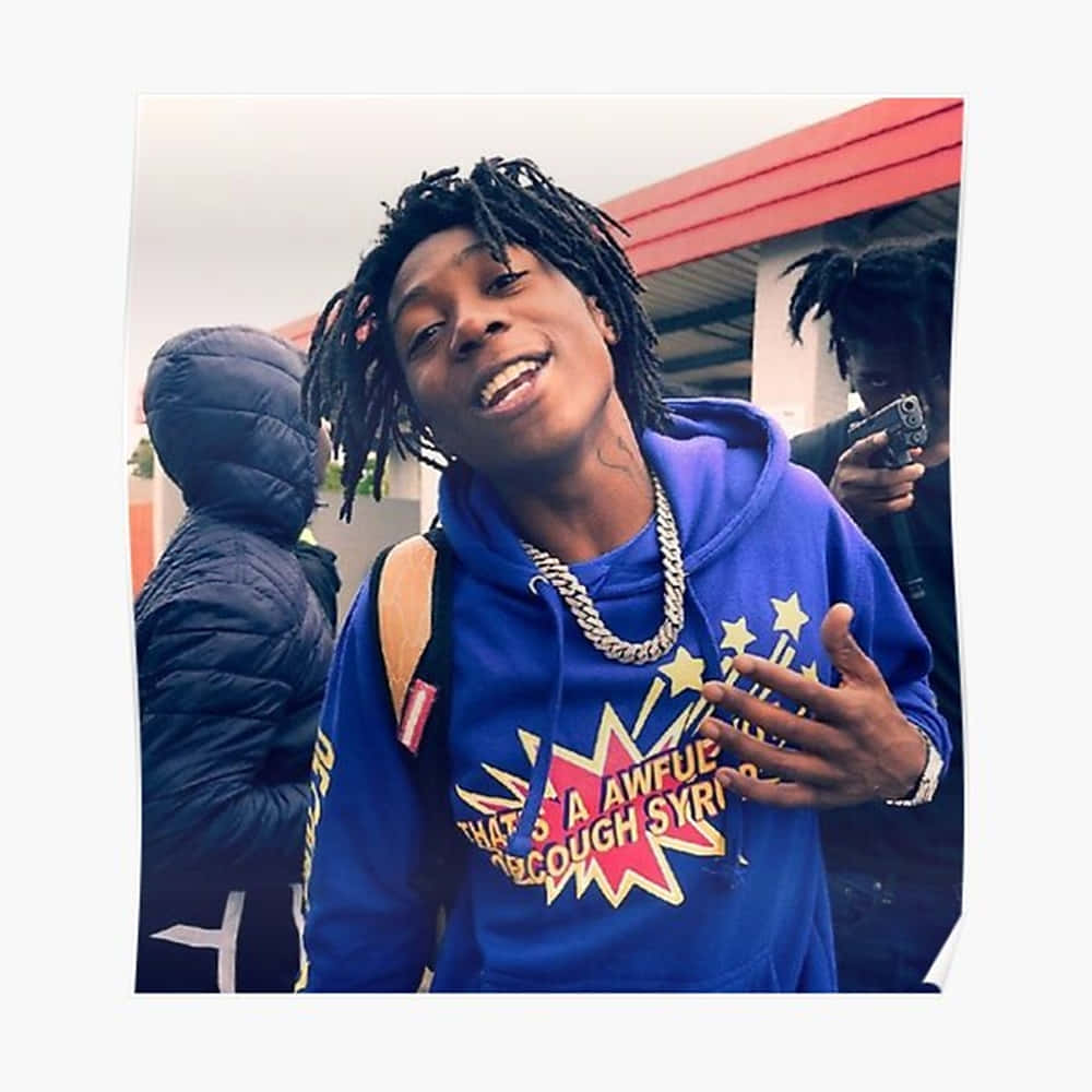 dreadlocks, blue hoodie, thick chain necklace, SD Desktop Wallpaper