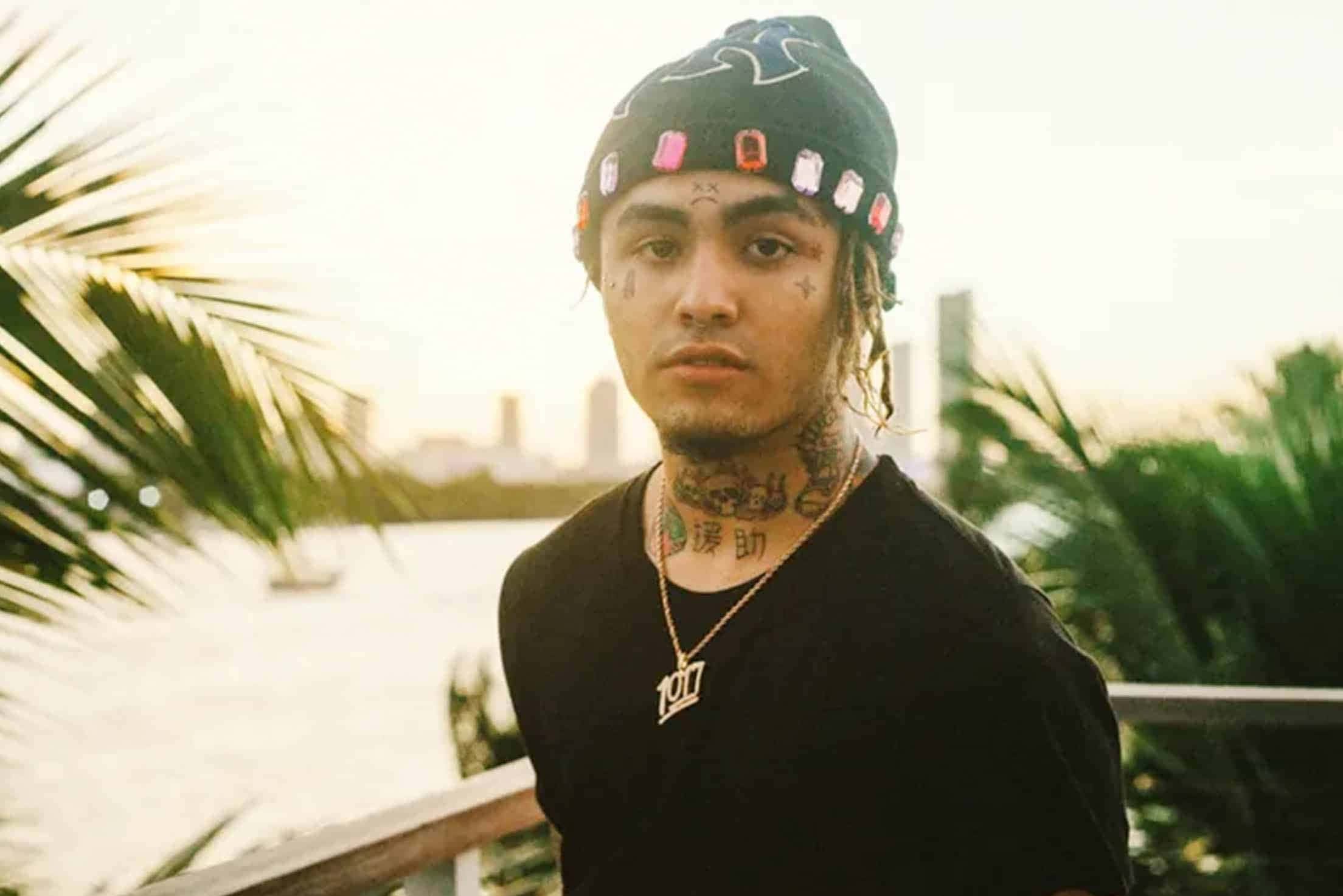 Lil Pump, tattoos, beanie, Full HD Desktop Wallpaper