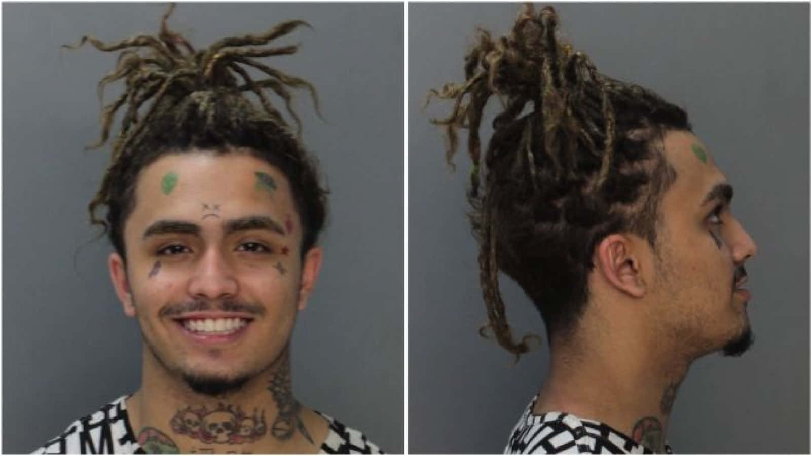 Lil Pump, dreadlocks, face tattoos, HD Desktop Wallpaper