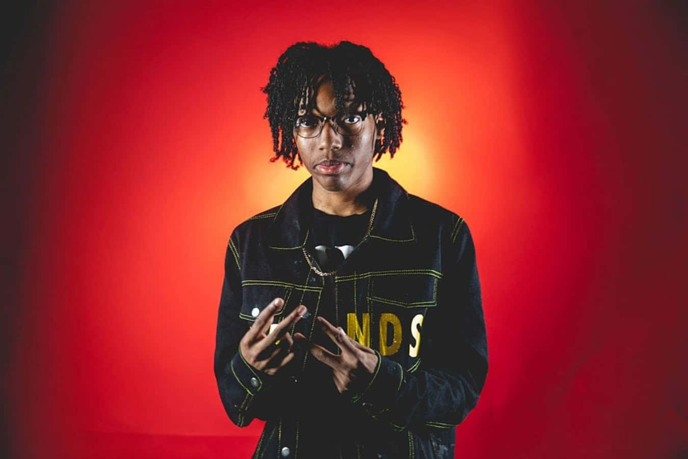 Lil Tecca, dreadlocks, glasses, HD Desktop Wallpaper