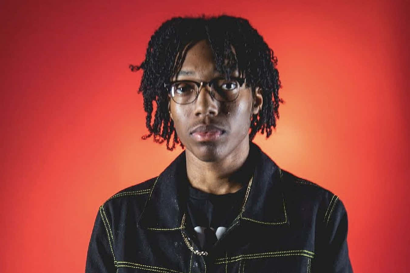 Lil Tecca, dreadlocks, glasses, HD Desktop Wallpaper
