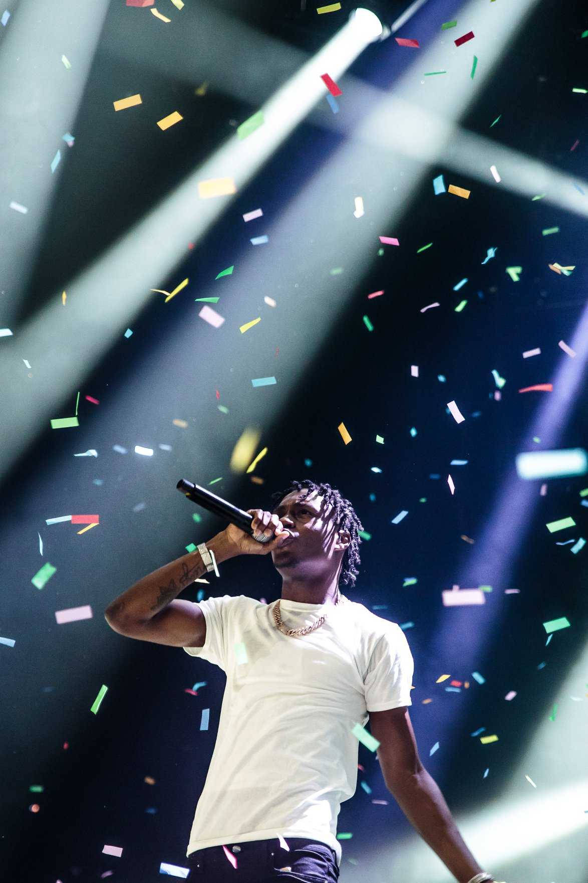 Lil Tjay, finale song, stage, HD Phone Wallpaper