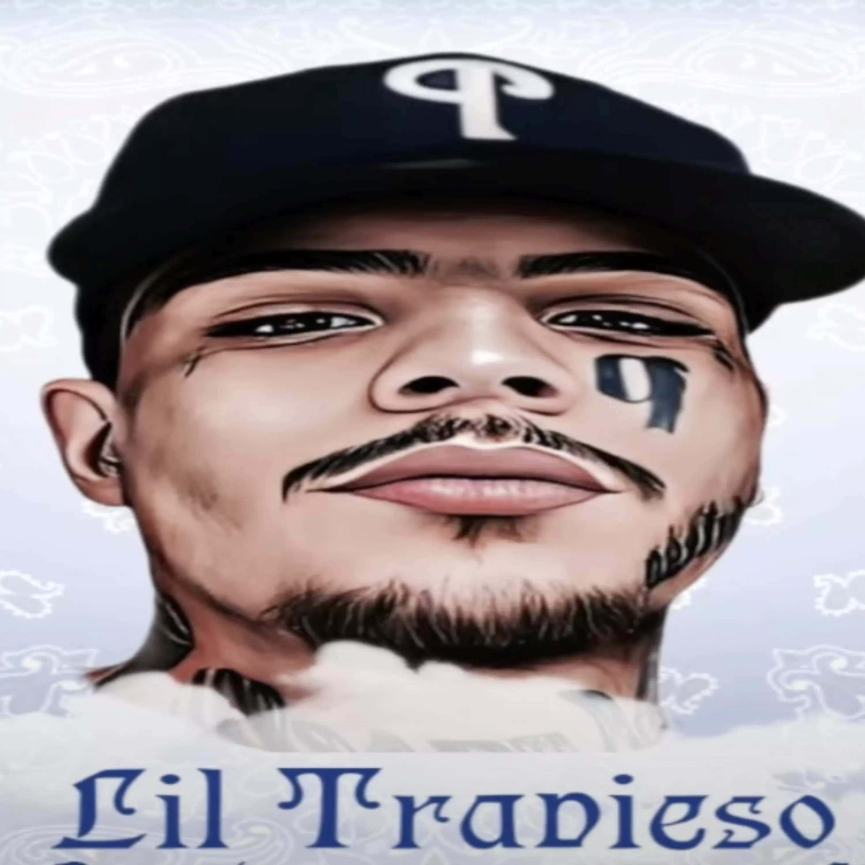Lil Travieso, black cap, white 'P' logo, 2K Desktop Wallpaper
