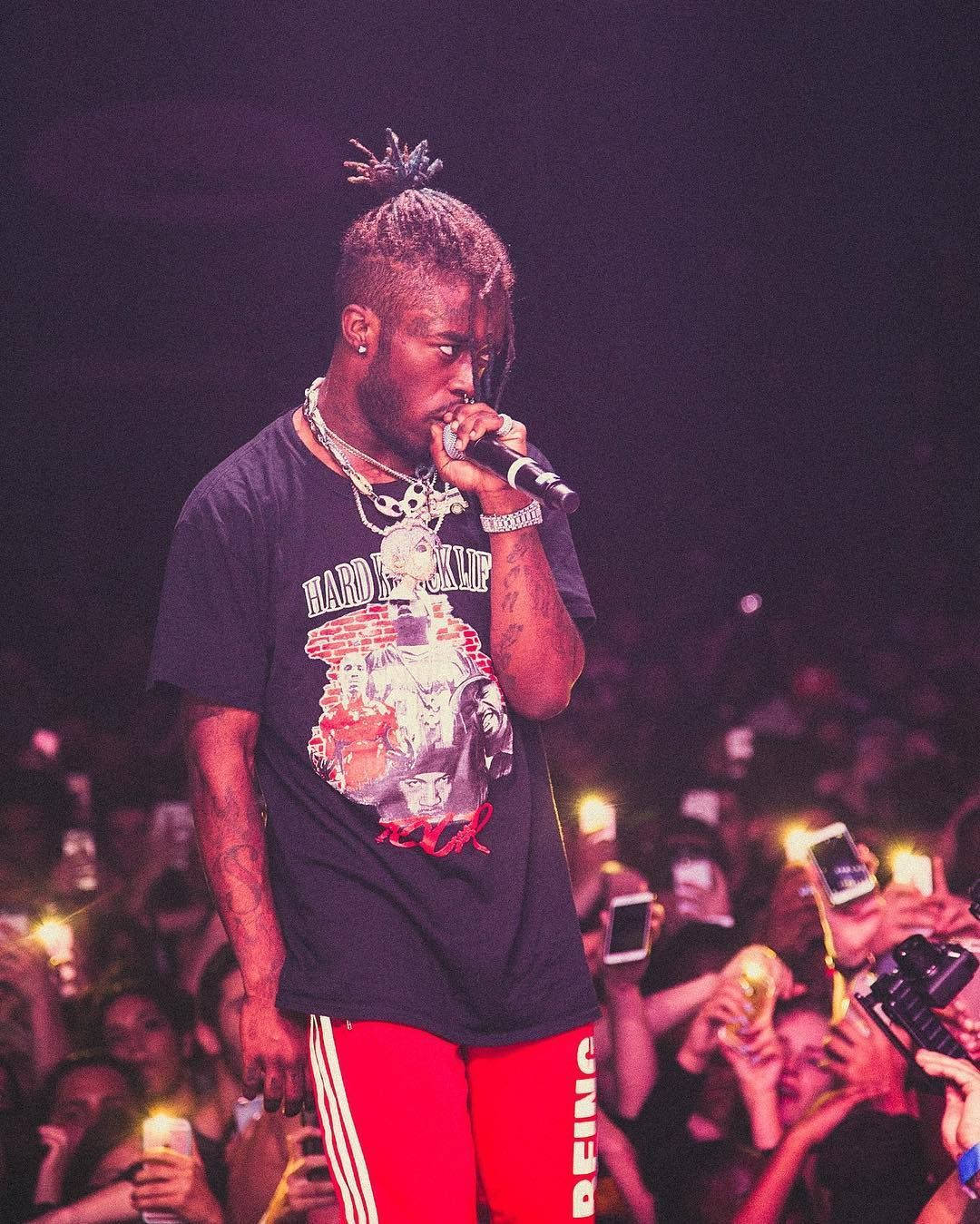 Lil Uzi Vert, concert, stage, HD Phone Wallpaper