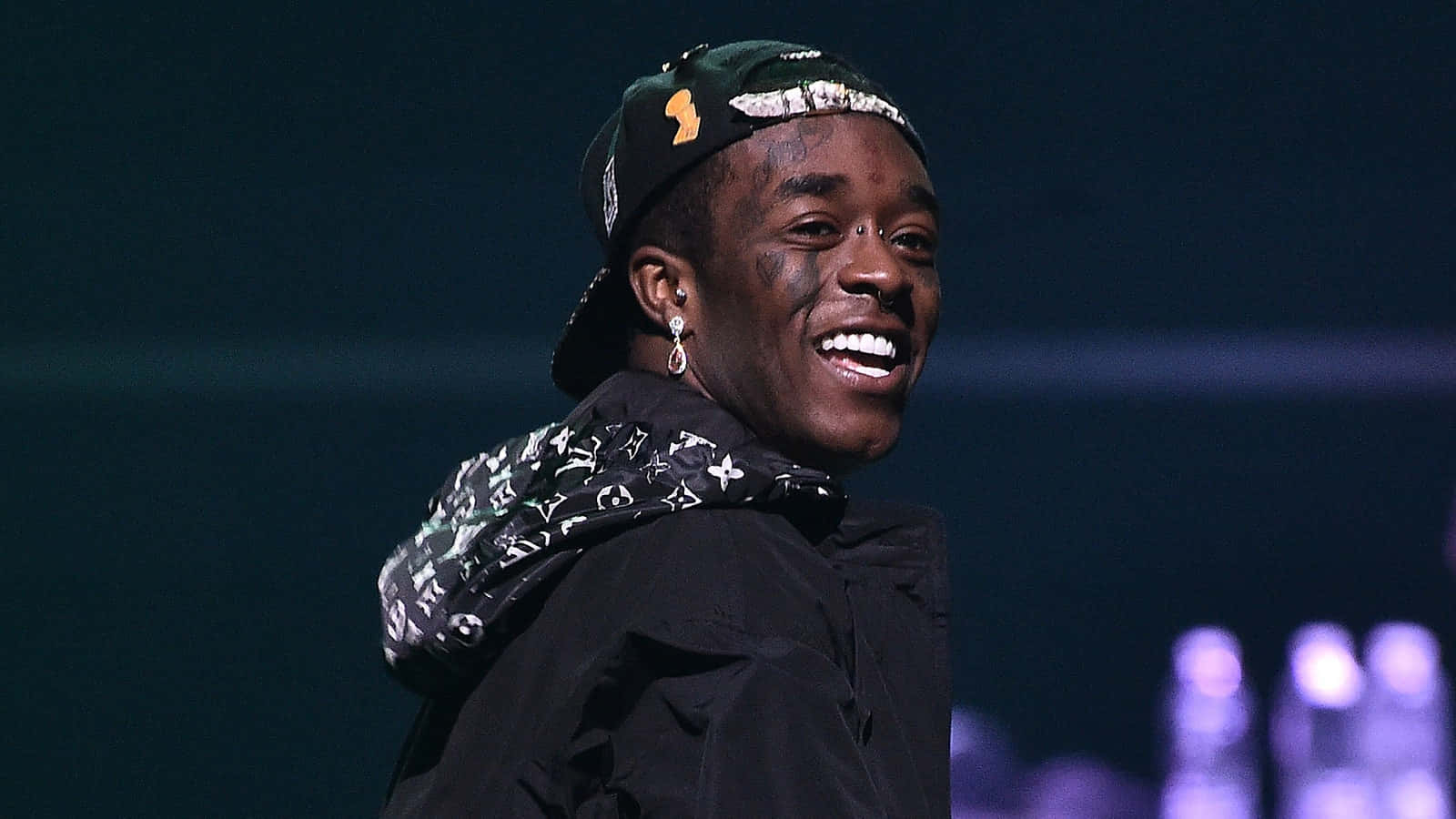 Lil Uzi Vert, black cap, hoodie, HD Desktop Wallpaper