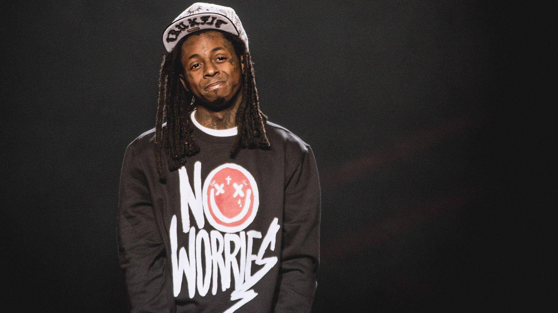 Lil Wayne, dreadlocks, cap, Full HD Desktop Wallpaper