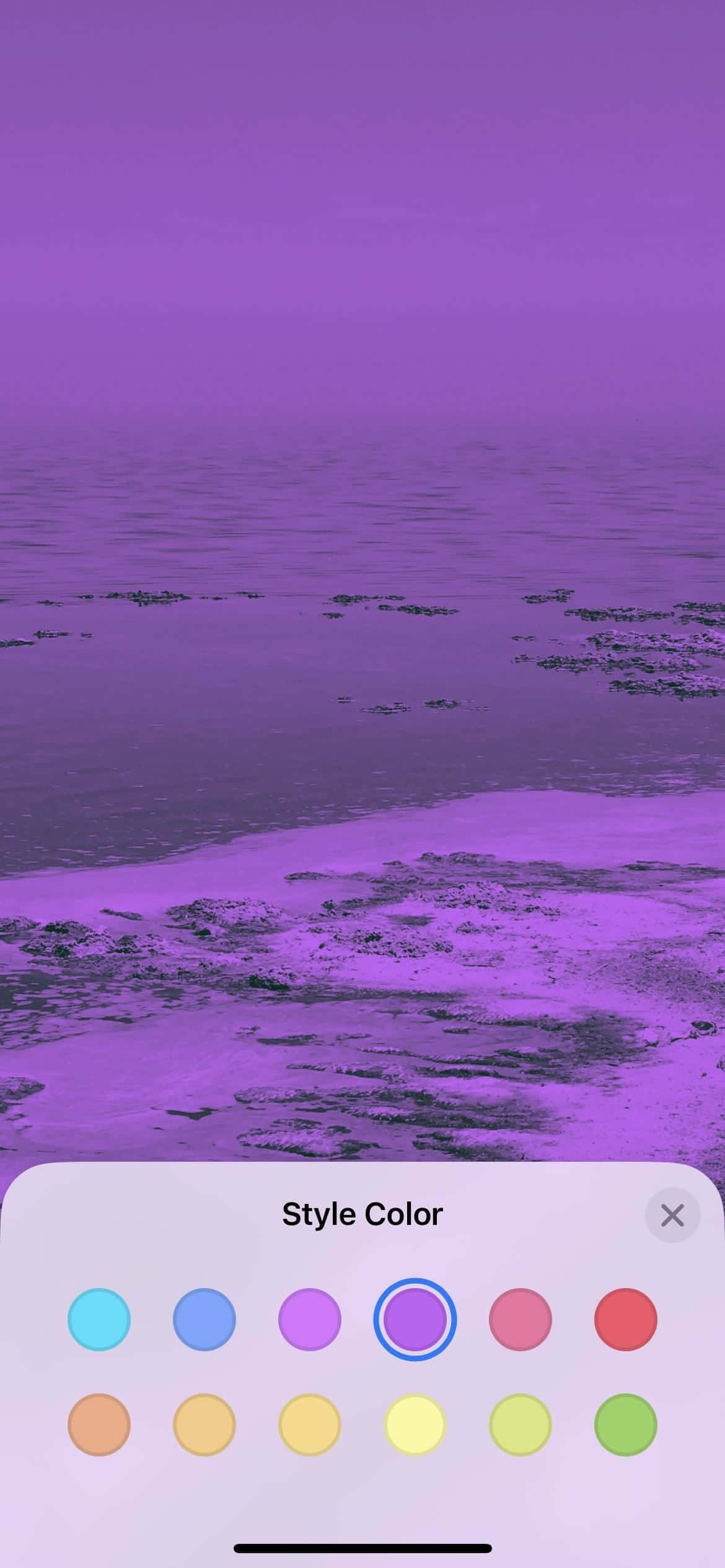 Lilac Color, purple-hued shoreline, calm water, Full HD Phone Wallpaper