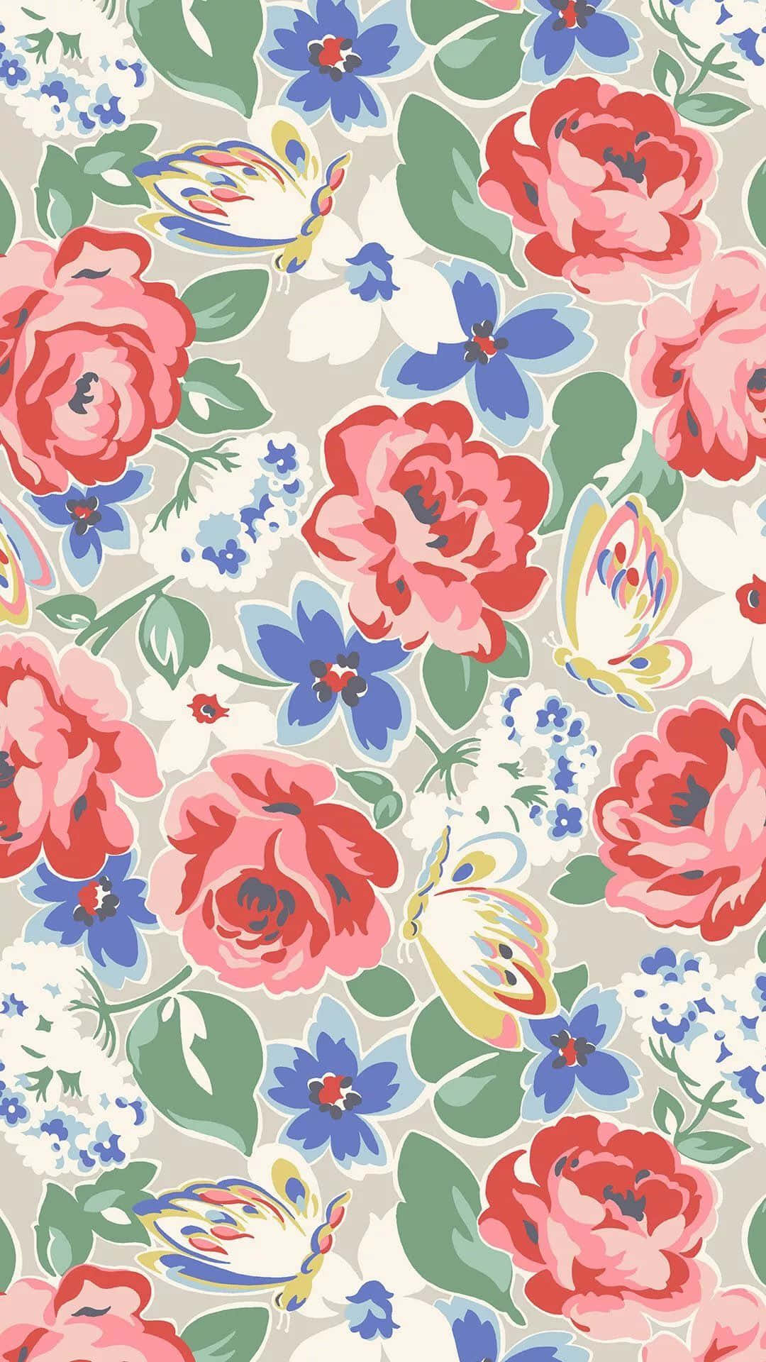 Lilly Pulitzer iPhone, pink, red, Full HD Phone Wallpaper