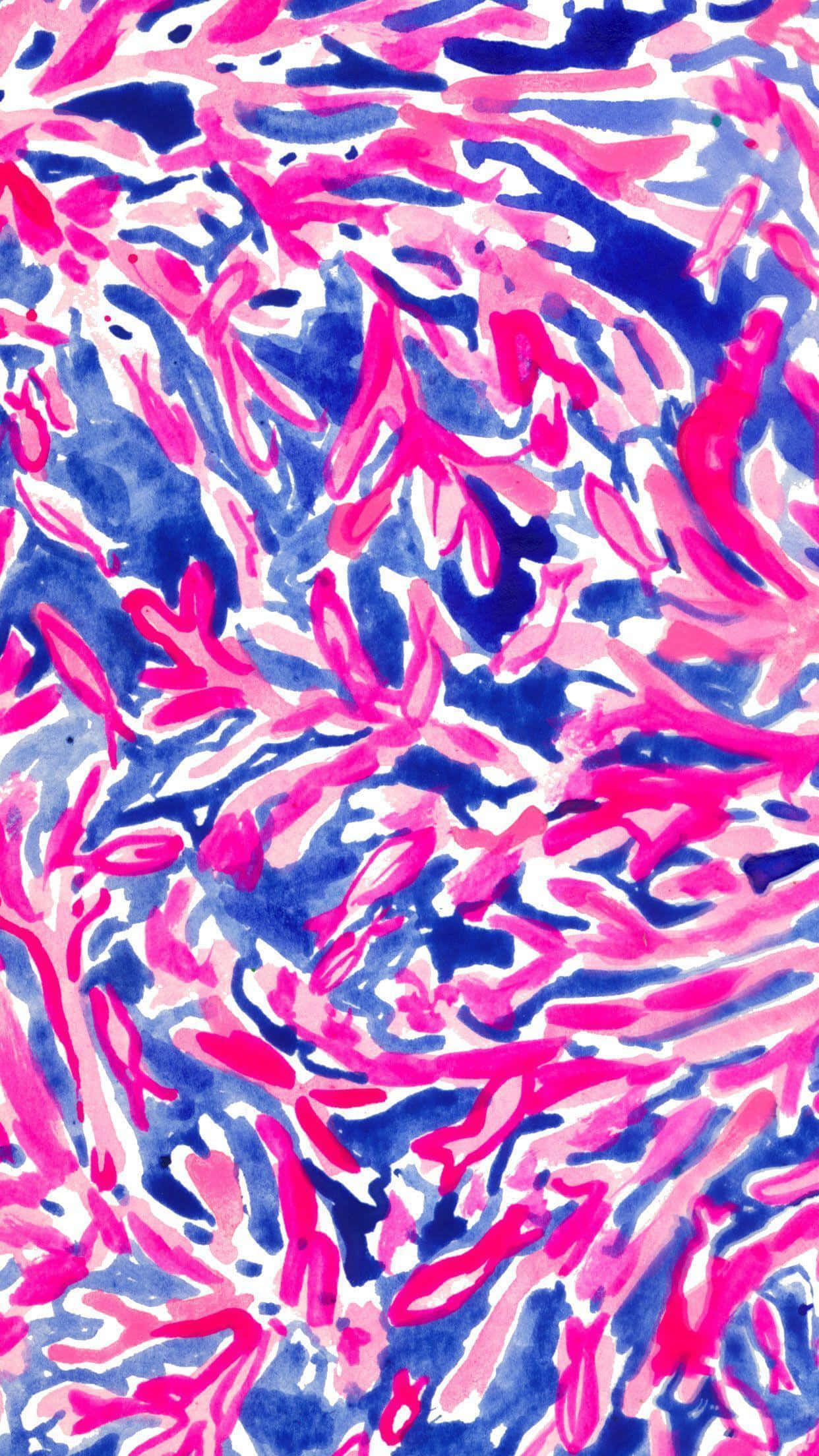 Lilly Pulitzer, iPhone, vibrant pink, Full HD Phone Wallpaper